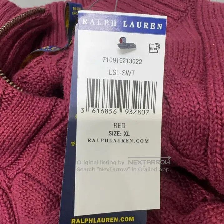 Polo Ralph Lauren Polo Ralph Lauren FW24 Solid Pony Embroidered Half. Size US XL / EU 56 / 4 - 6 Thumbnail