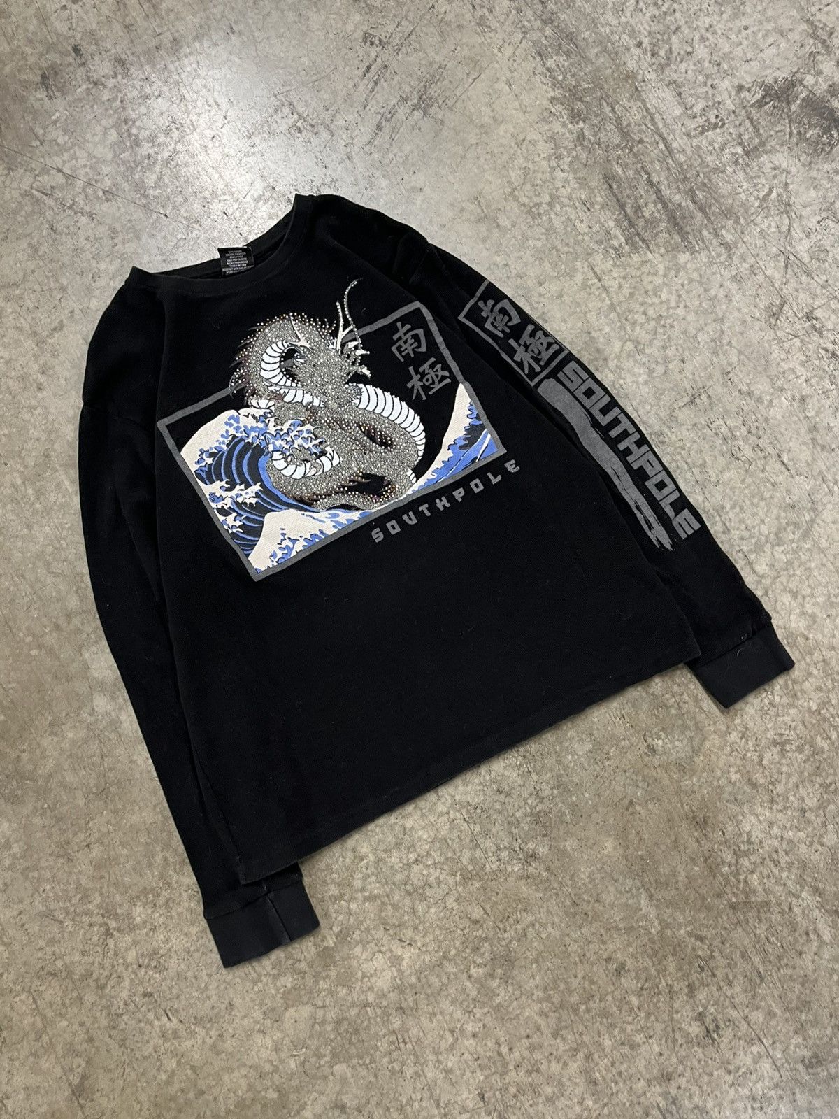 Southpole × Vintage Southpole y2k dragon grunge thermal skater opium hype Size US XL / EU 56 / 4 - 4 Thumbnail