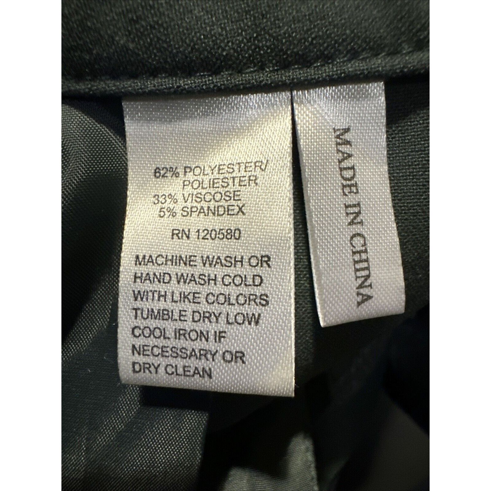 Other Amanda & Chelsea Ankle Pant Stretch Waist Green Size 10P Size 32" / US 10 / IT 46 - 4 Thumbnail