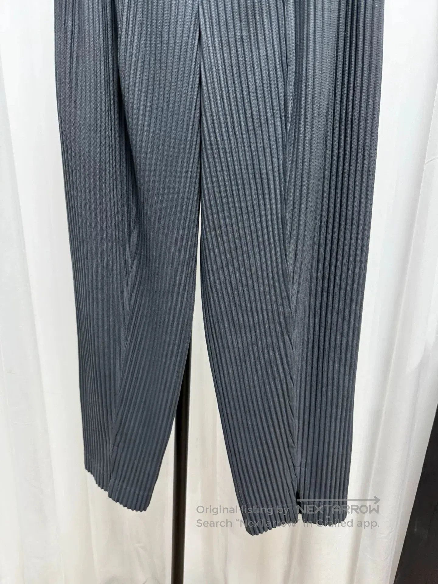 Homme Plisse Issey Miyake Issey Miyake Homme Plissé Striped Trousers. Size US 28 / EU 44 - 3 Thumbnail