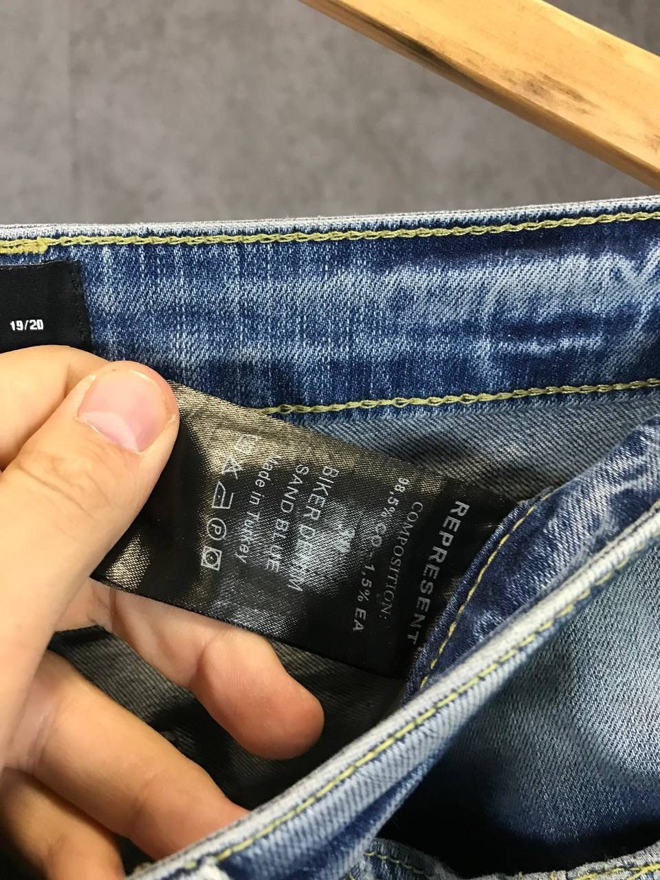 Represent Clo. Represent distressed biker jeans Size US 30 / EU 46 - 7 Thumbnail