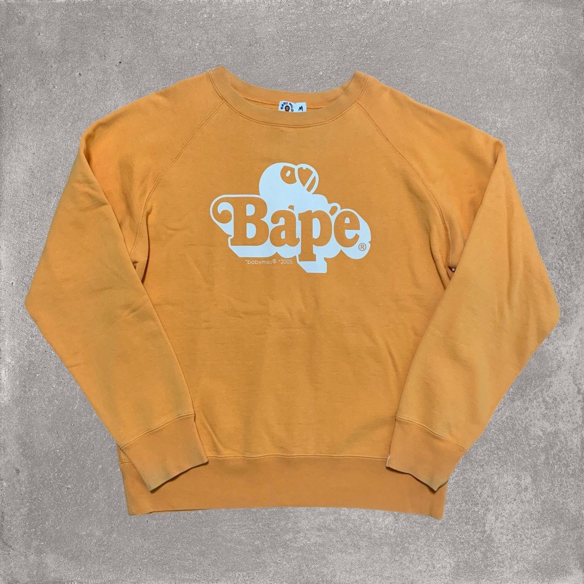 BAPE Baby Milo Crewneck Orange