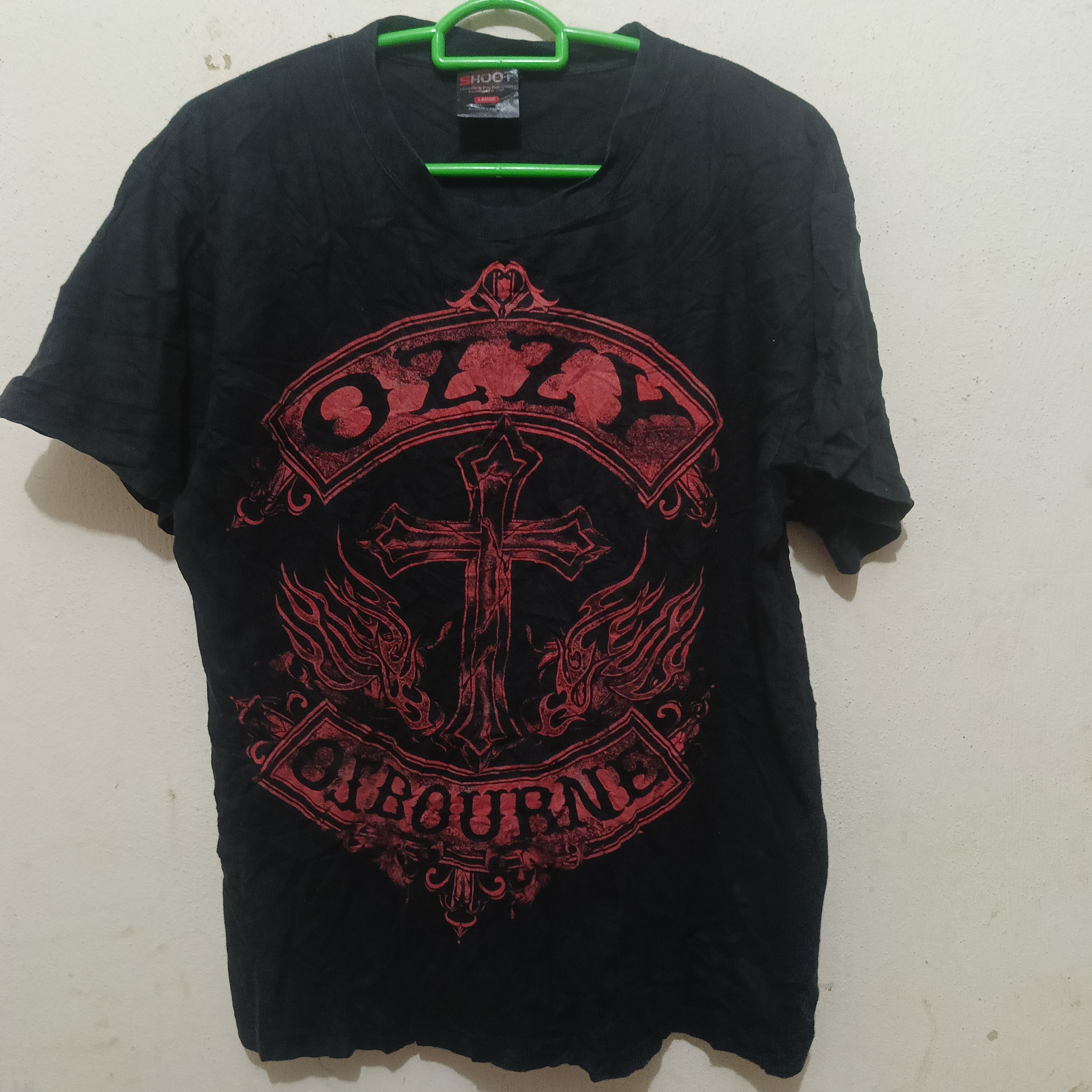 Ozzy Osbourne Ozzy Ozbourne Cross design Rock & Roll Rebel Size US L / EU 52-54 / 3 - 1 Thumbnail
