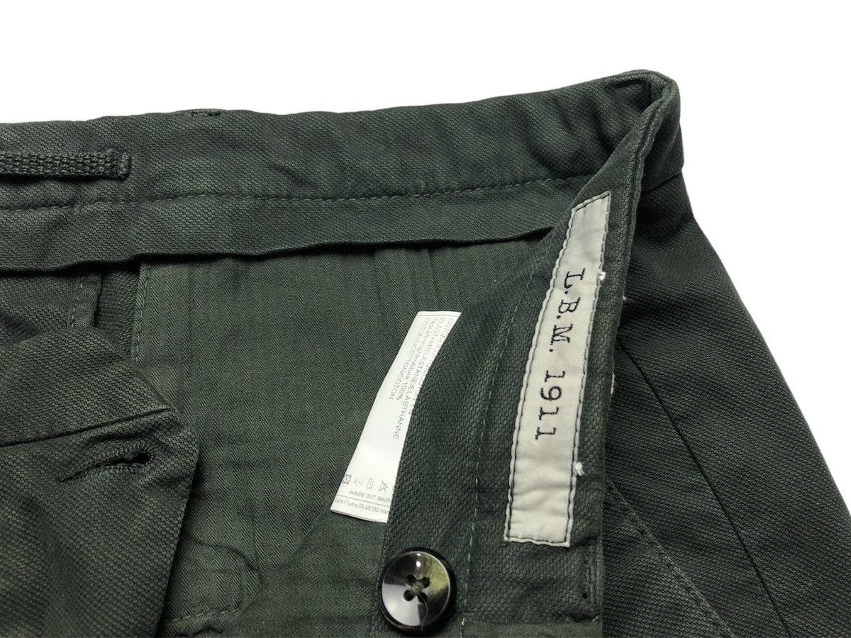 Luigi Bianchi L.B.M 1911 green dyed cotton pants Size US 30 / EU 46 - 5 Thumbnail