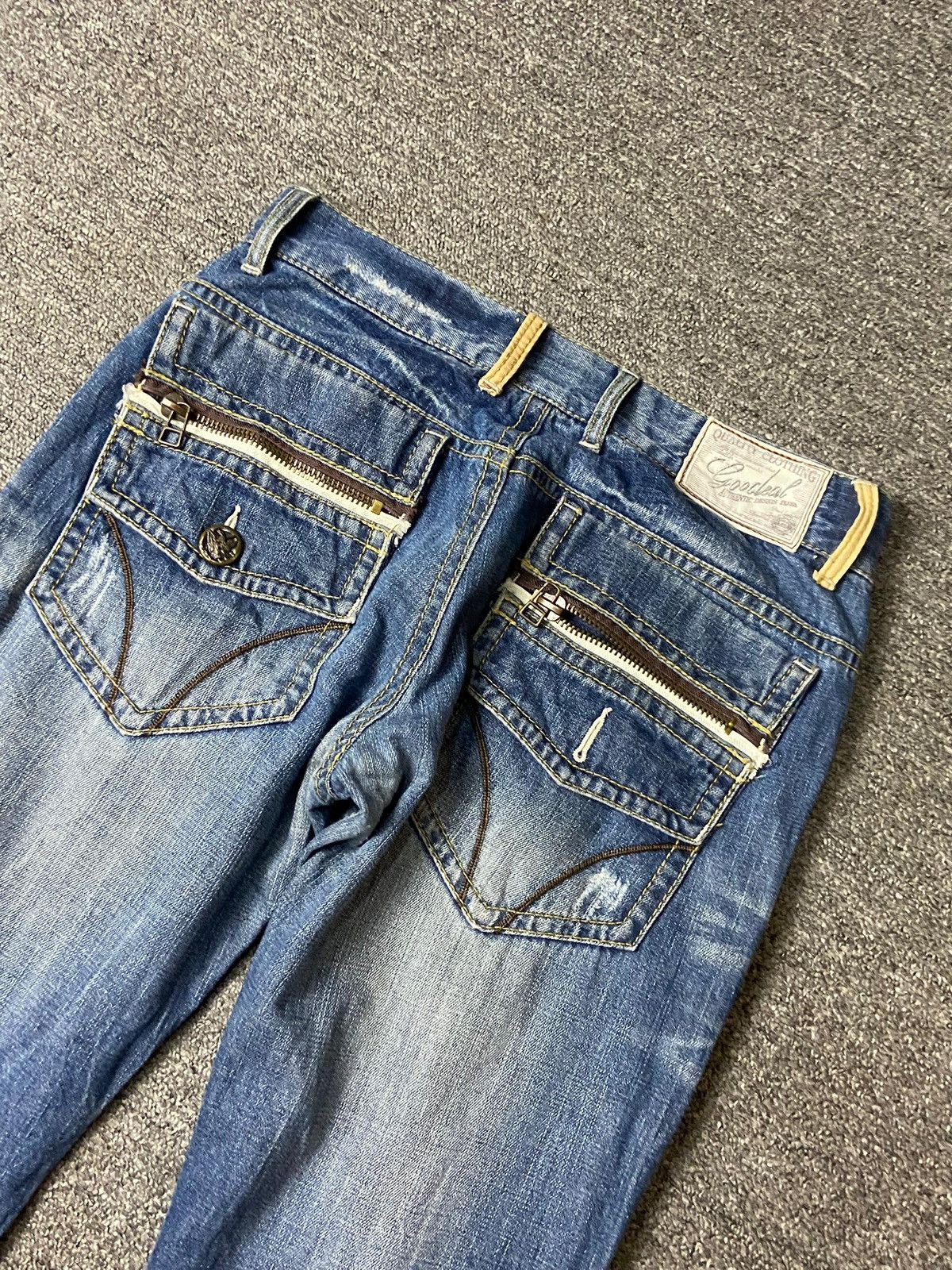 Edwin Vintage Edwin Blue Trip Denim Jeans (149) Size US 31 - 10 Thumbnail