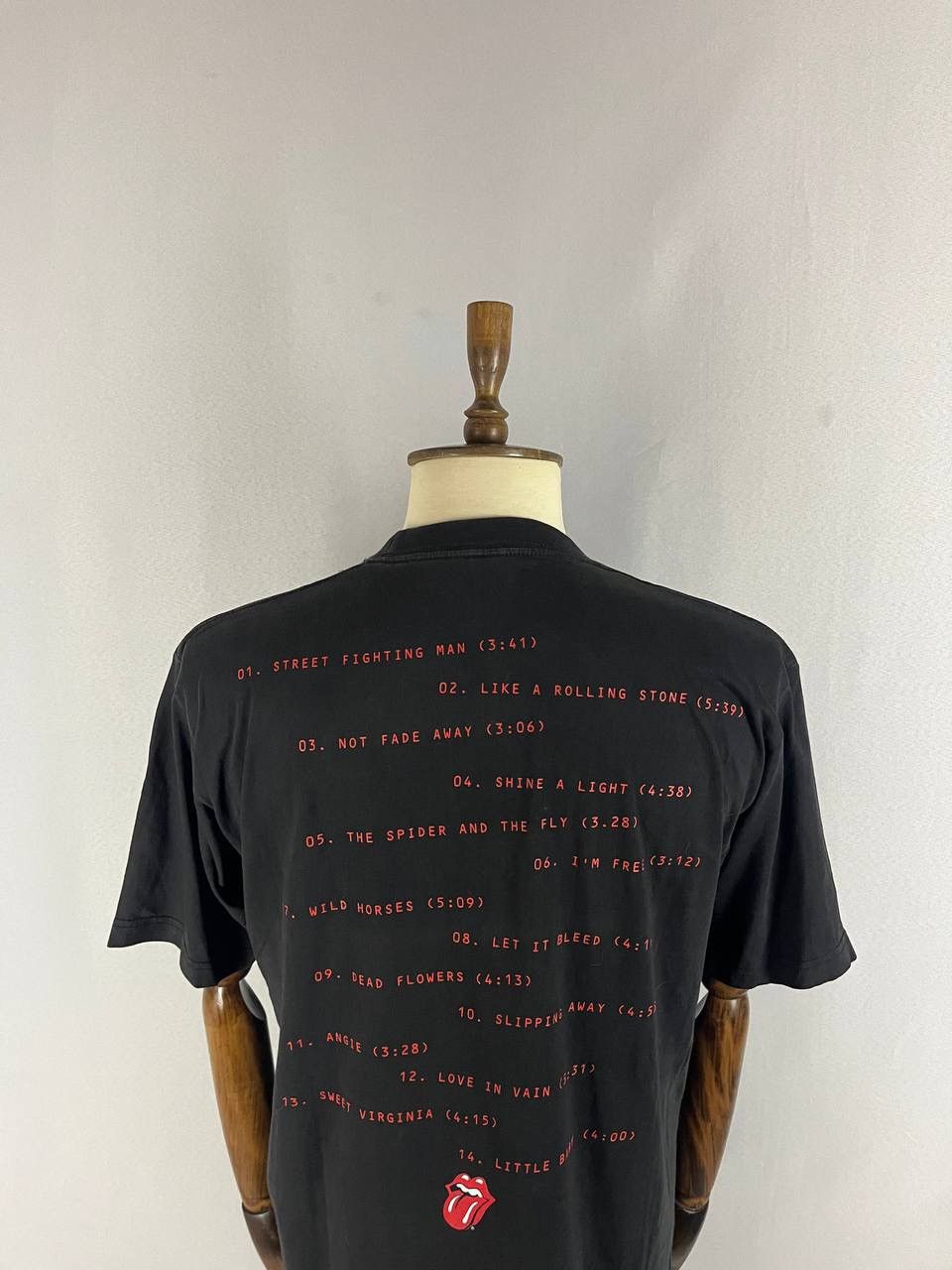 The Rolling Stones The Rolling Stones Tee T Shirt Vintage Stripped Black Size US L / EU 52-54 / 3 - 7 Thumbnail