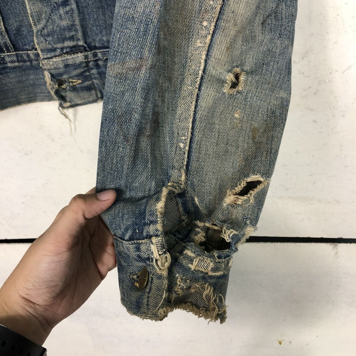 Lee 🔥TRUE VINTAGE 50’s TRUCKER DENIM JACKET LEE RIDERS Size US M / EU 48-50 / 2 - 19 Thumbnail