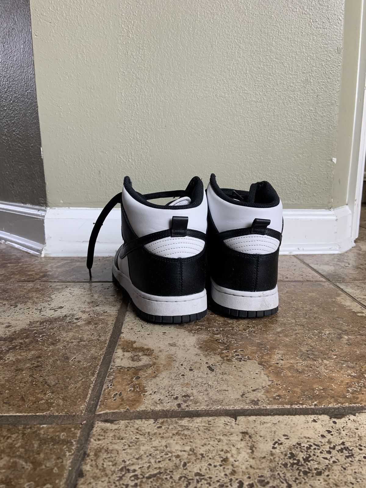 Nike Nike Dunk High Panda trainers #sneakers Size US 10 / EU 43 - 2 Thumbnail