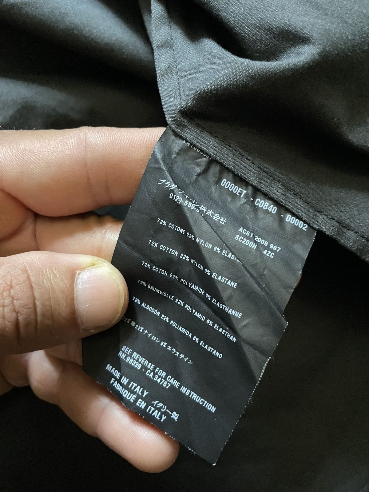 Prada Prada SS2008 shirt Size US S / EU 44-46 / 1 - 6 Thumbnail