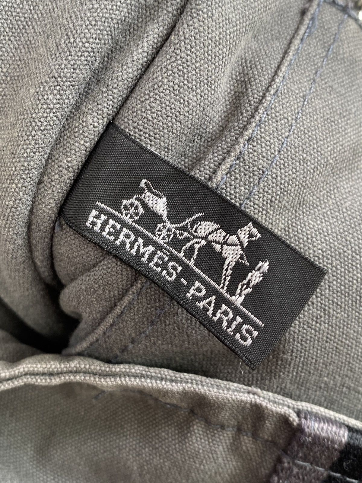 Hermes Y2K 2000’s Hermes Herline Sunfaded Canvas Messenger Bag Size ONE SIZE - 4 Thumbnail