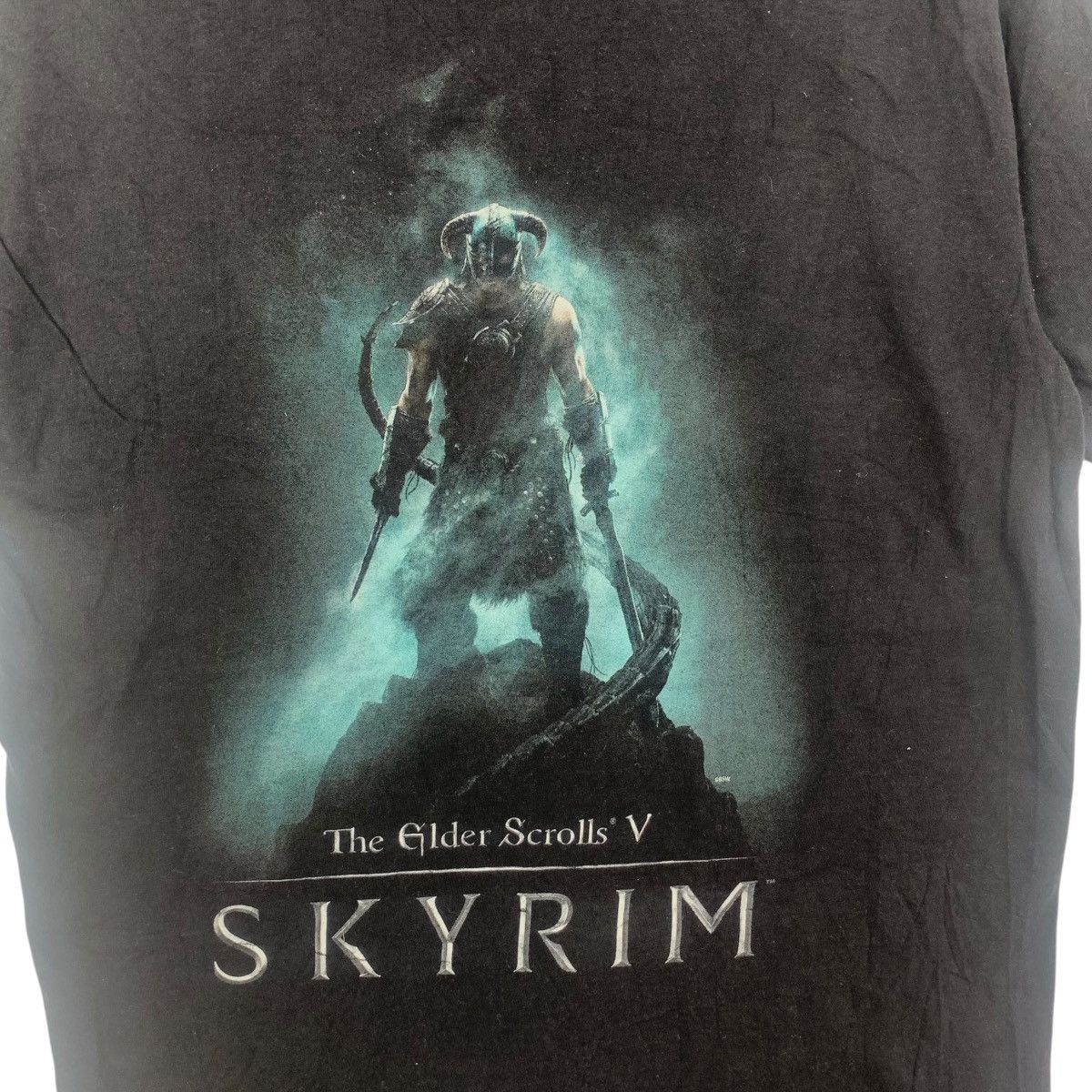 Vintage SKYRIM THE ELDER SCROLLS Video Game Tee Shirt Top Bethesda Size US M / EU 48-50 / 2 - 3 Thumbnail