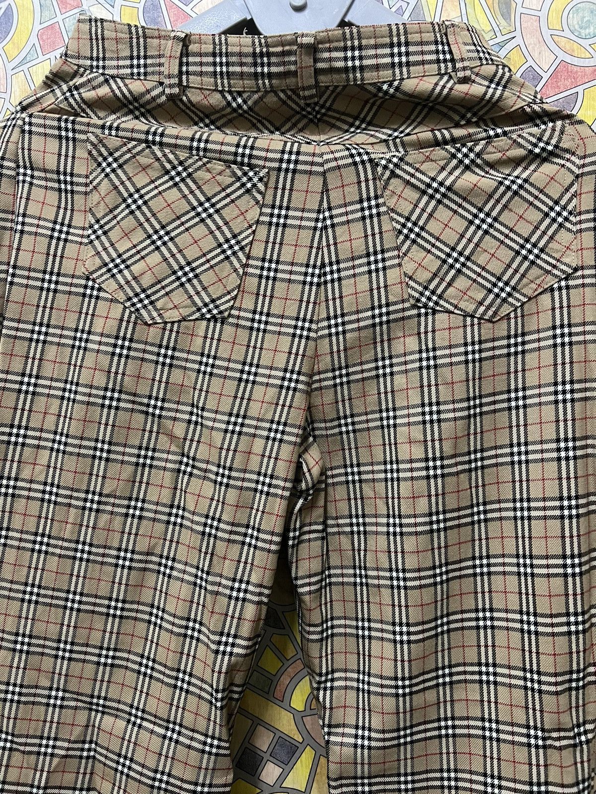 Burberry × Designer PANTS BURBERRY x NOVA CHEAK. Size 26" / US 2 / IT 38 - 2 Thumbnail