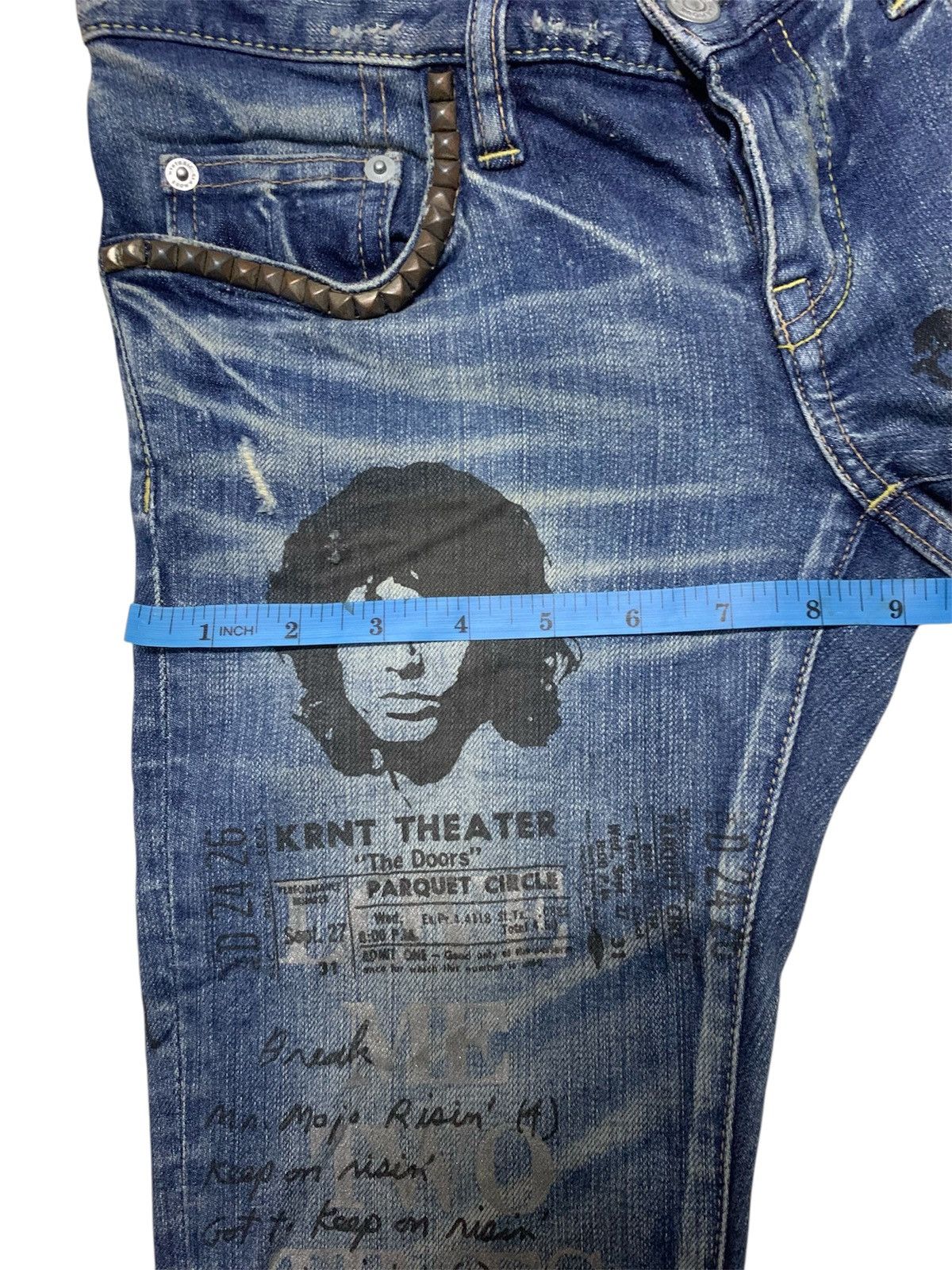 Hysteric Glamour Vintage HYSTERIC GLAMOUR THE DOOR Size 28" / US 6 / IT 42 - 11 Thumbnail