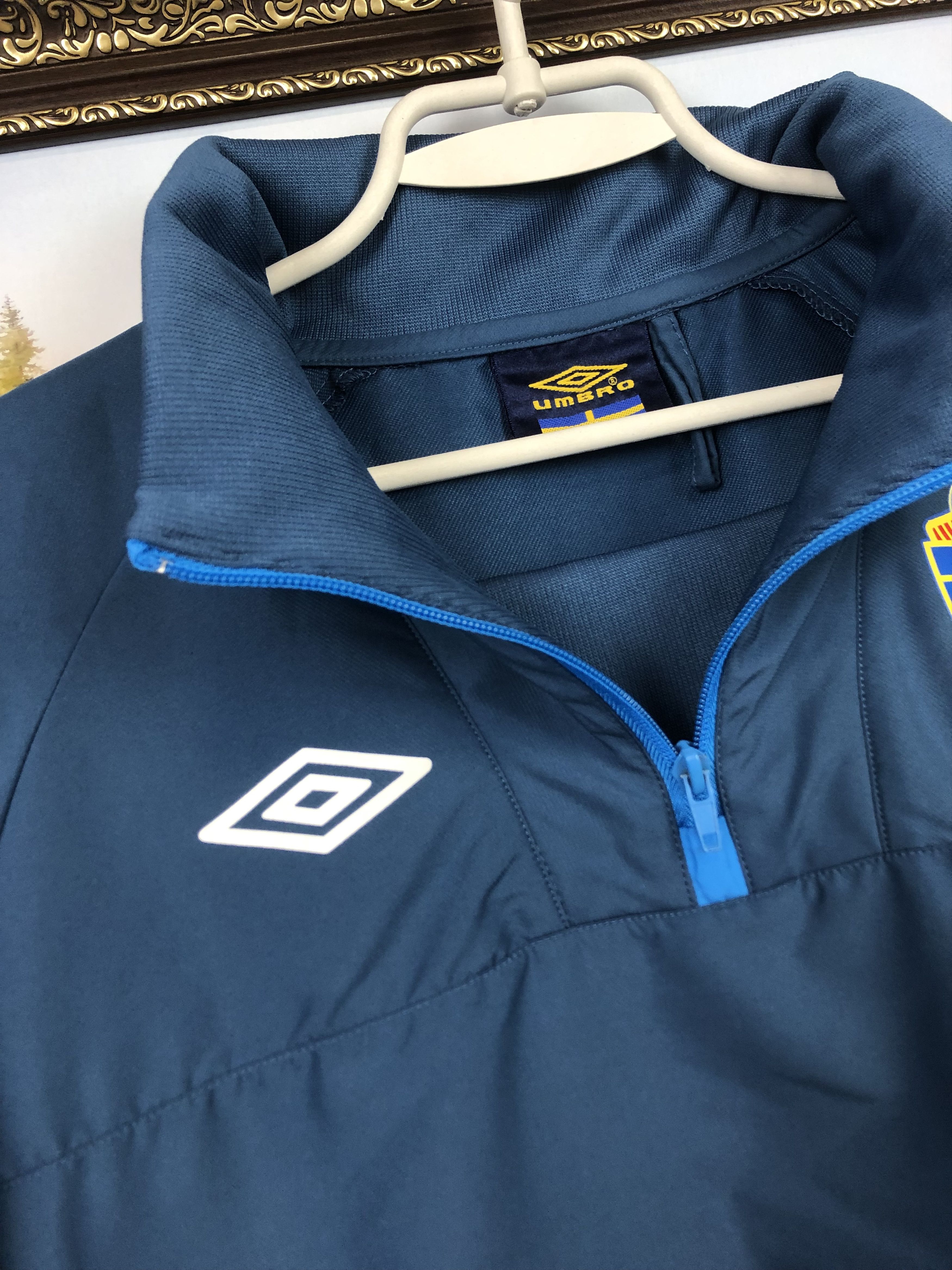 Umbro Vintage Sweden Football Jacket National Team Track Top Size US L / EU 52-54 / 3 - 7 Thumbnail