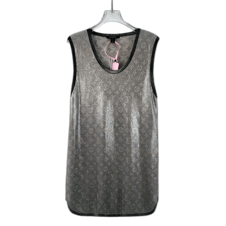 Louis Vuitton Louis Vuitton Sleeveless Logo Print Top Size US L / EU 52-54 / 3 - 1 Thumbnail