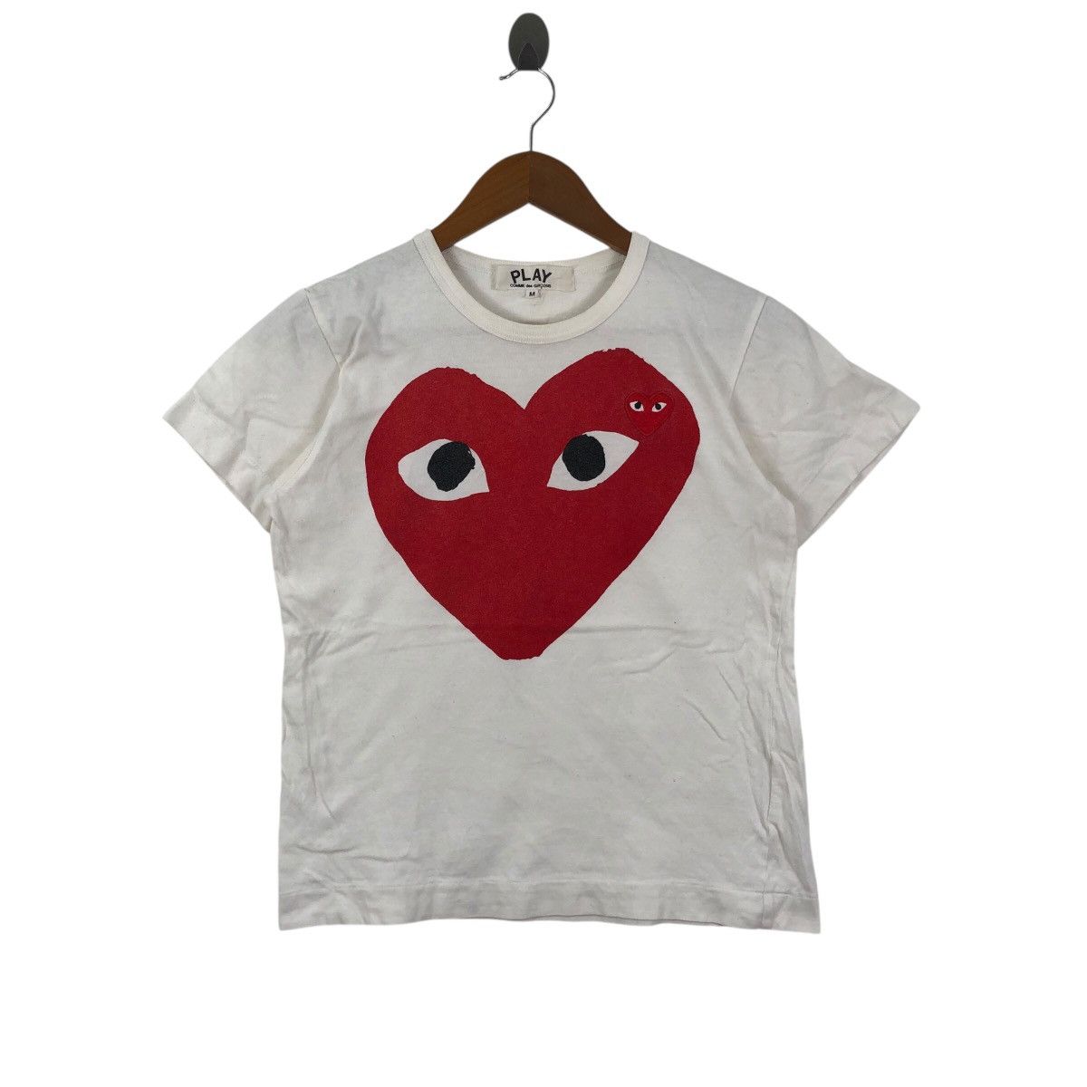 Comme des Garcons Japanese Brand COMME DES GARCONS Play Japan Og Logo T-Shirt Size M / US 6-8 / IT 42-44 - 1 Thumbnail