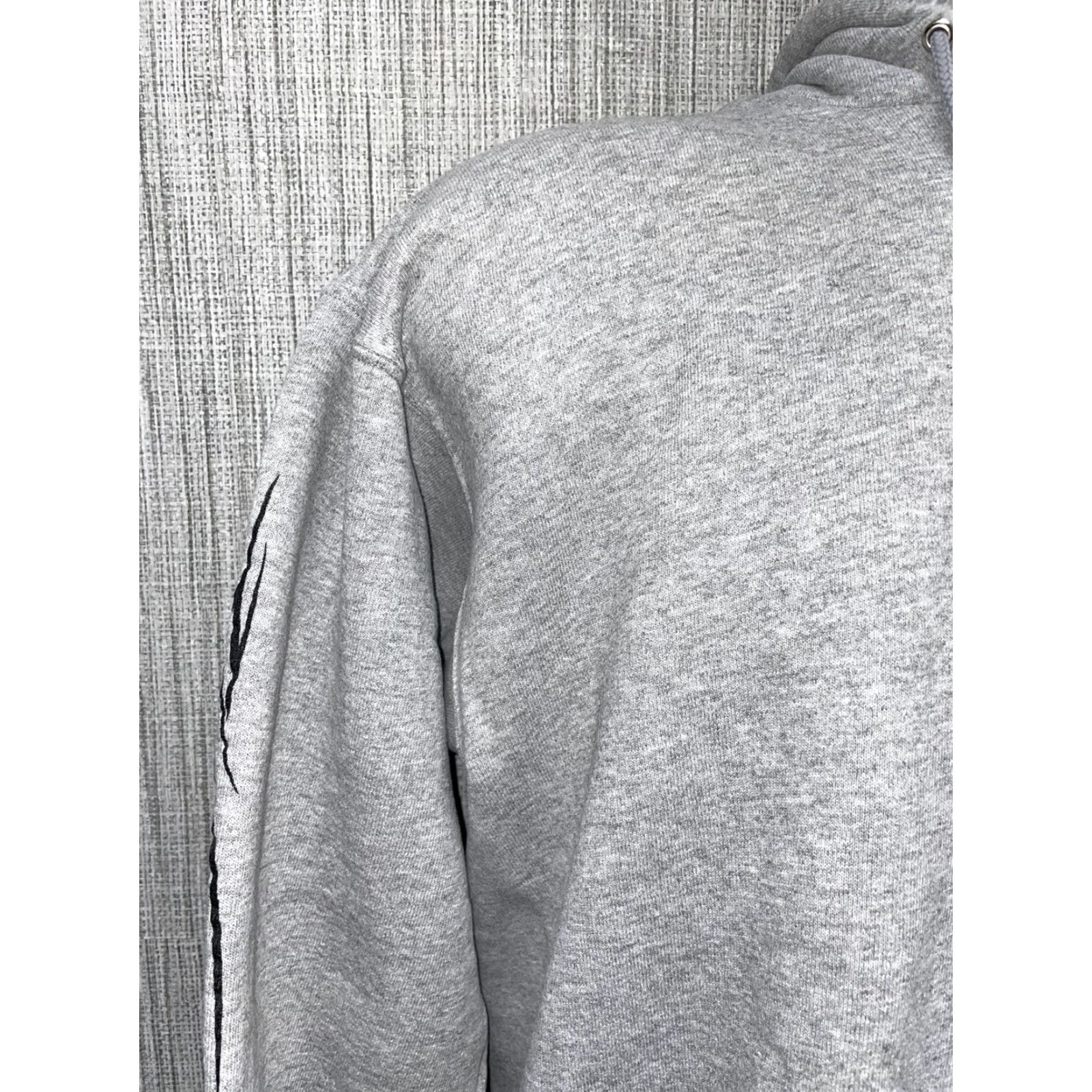 Vintage VINTAGE Alstyle Apparel Graphic Hoodie Heavyweight Cotton Blend Adult Medium Gray Mens Size US M / EU 48-50 / 2 - 7 Thumbnail