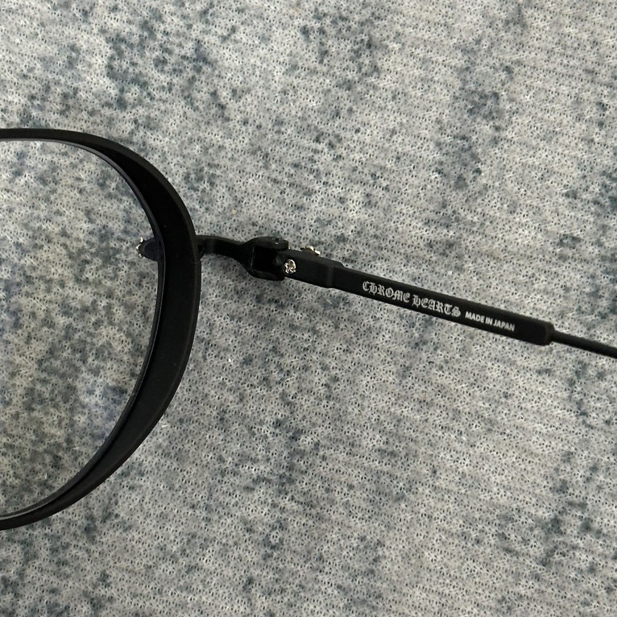 Chrome Hearts CHROME HEARTS VAGASOREASS MATTE BLACK EYEGLASSES Size ONE SIZE - 11 Thumbnail