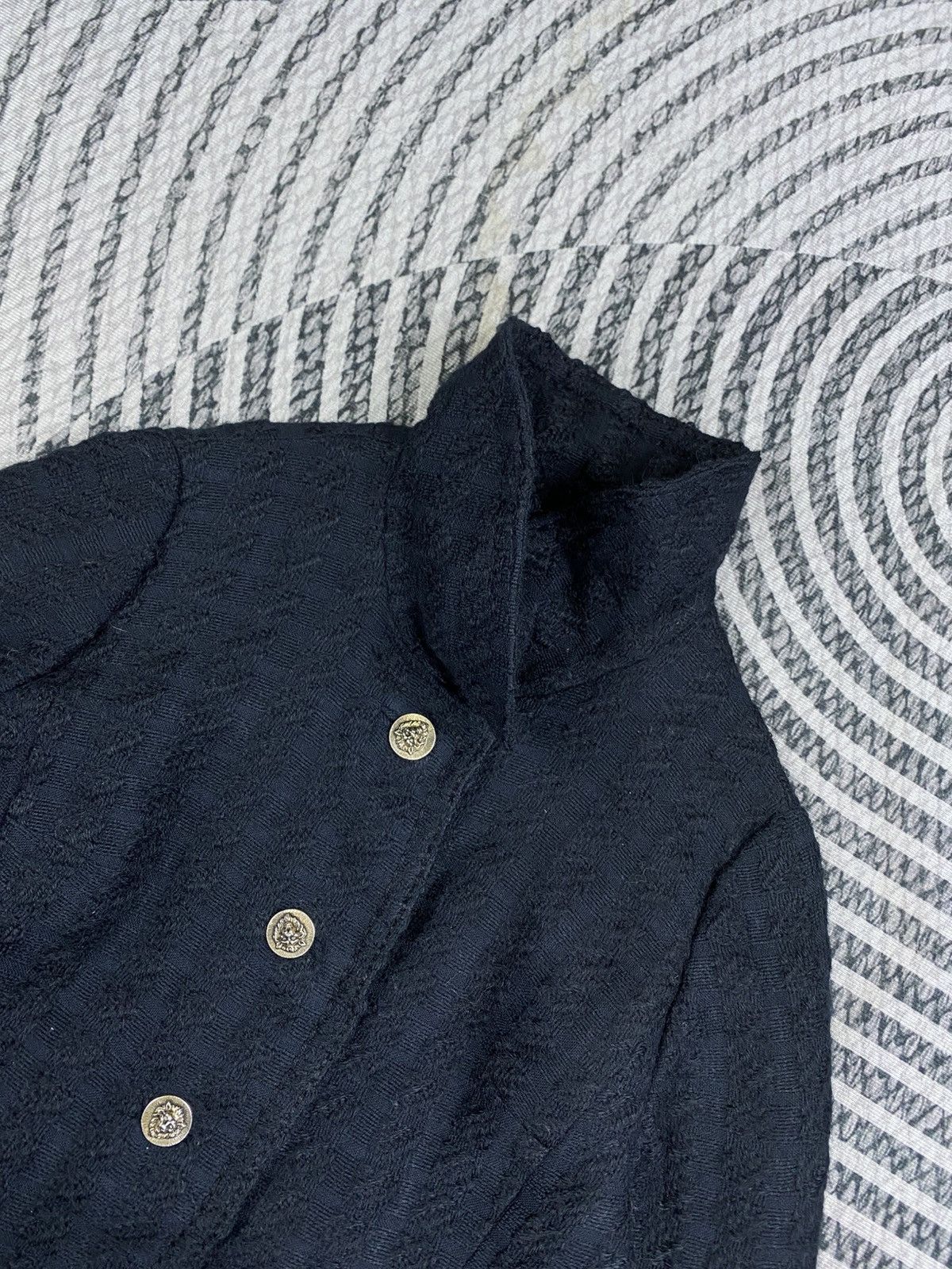Vintage Vintage Francois Paris Flap Pocket Knit Blazer Style Jacket Size M / US 6-8 / IT 42-44 - 7 Thumbnail