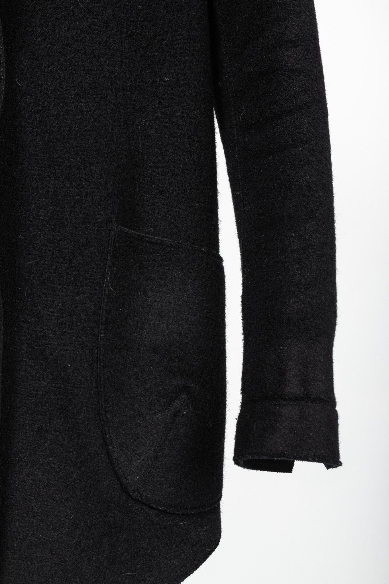 Other Marie Saint Pierre Black Boiled-Wool Blazer Size US S / EU 44-46 / 1 - 6 Thumbnail