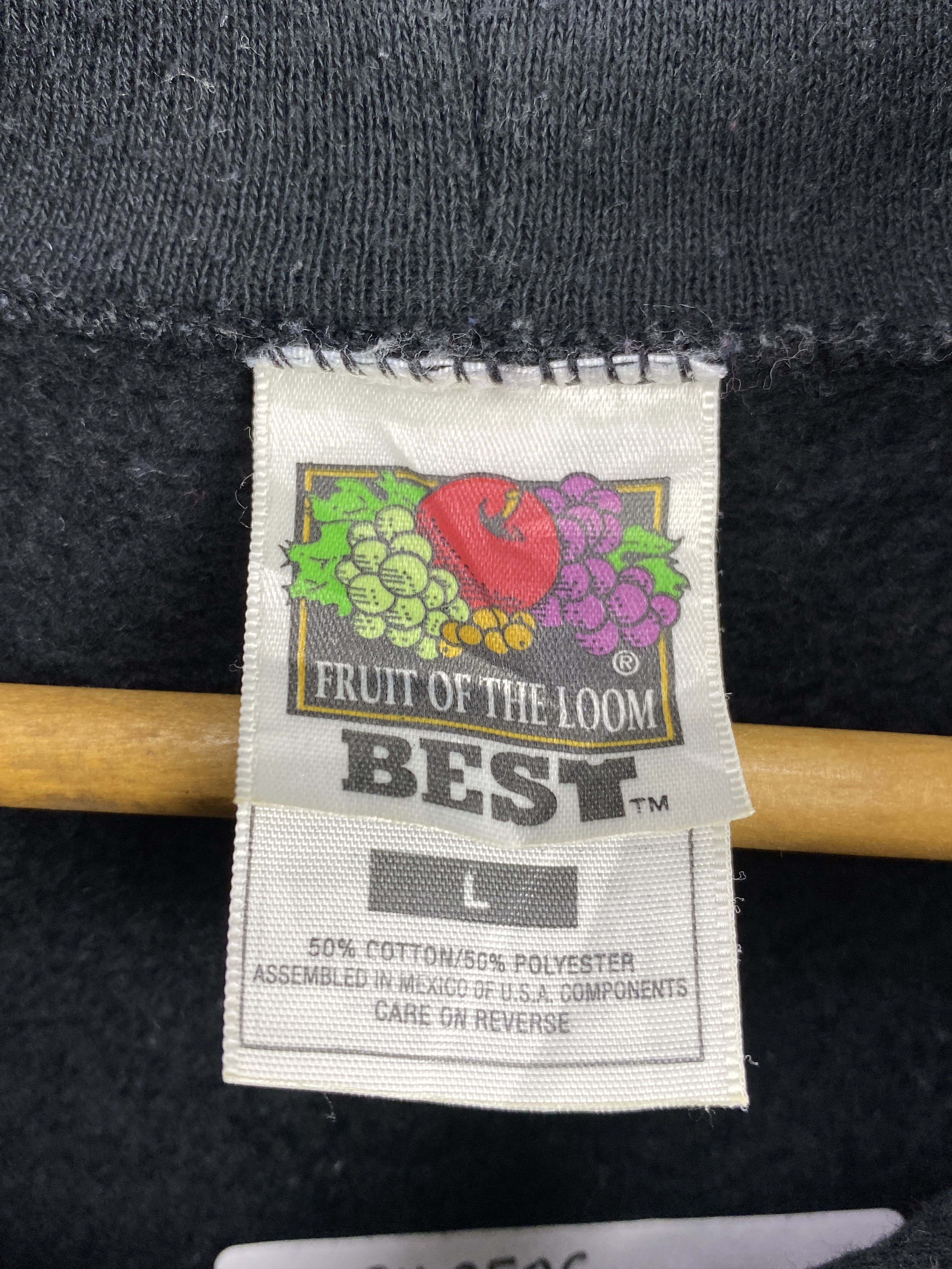 Fruit Of The Loom Vintage 90s Fruit Of The Loom Swells Hoodie SH0506 Size US L / EU 52-54 / 3 - 5 Thumbnail