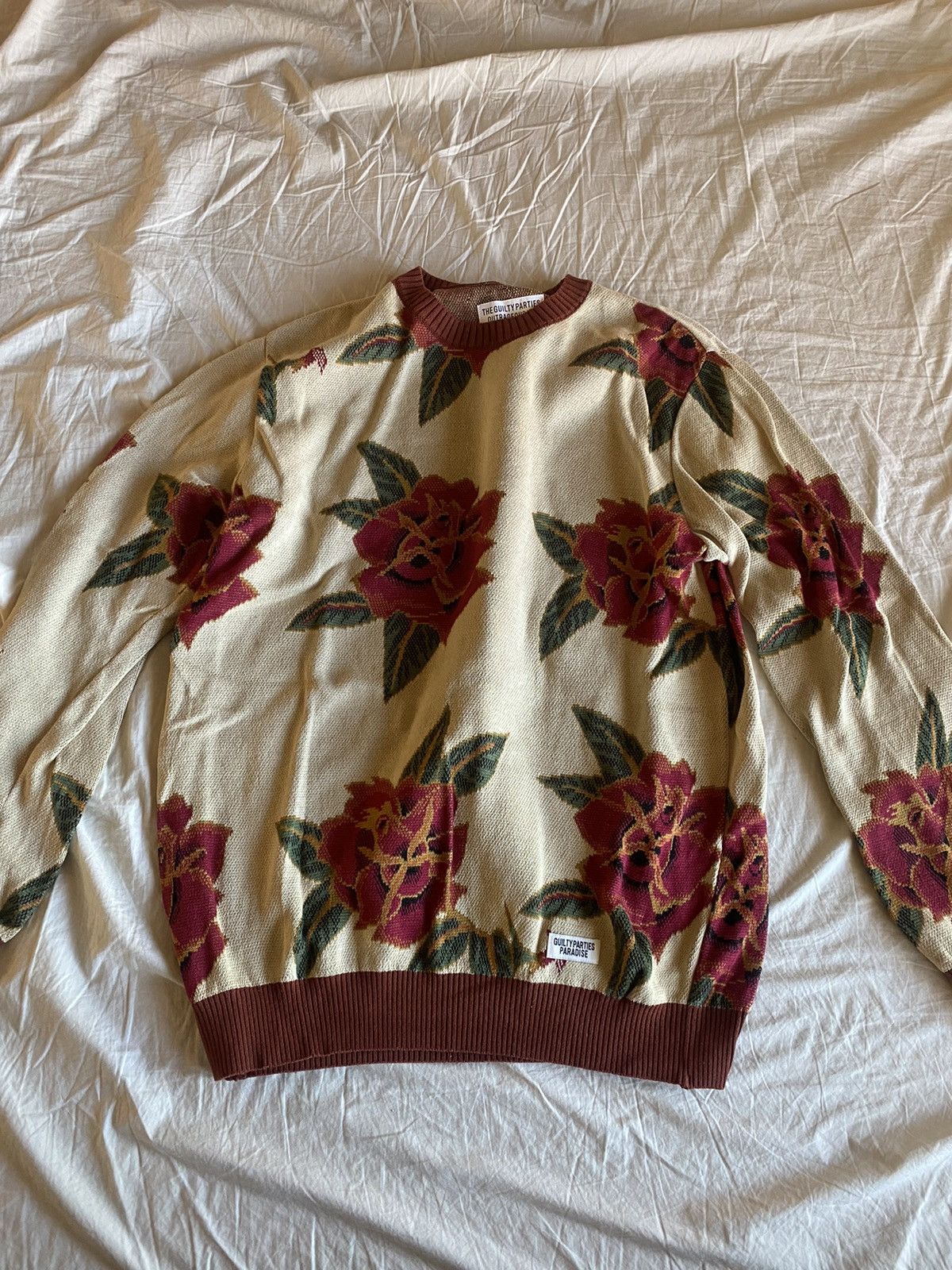 Wacko Maria Wacko Maria Roses Sweater | Grailed