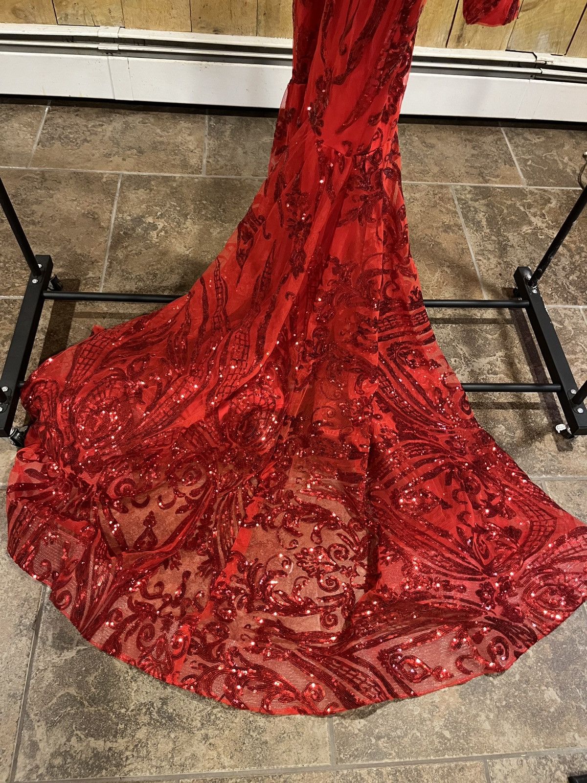 Other Custom Made Long Sleeve Formal Gown Size S / US 4 / IT 40 - 4 Thumbnail