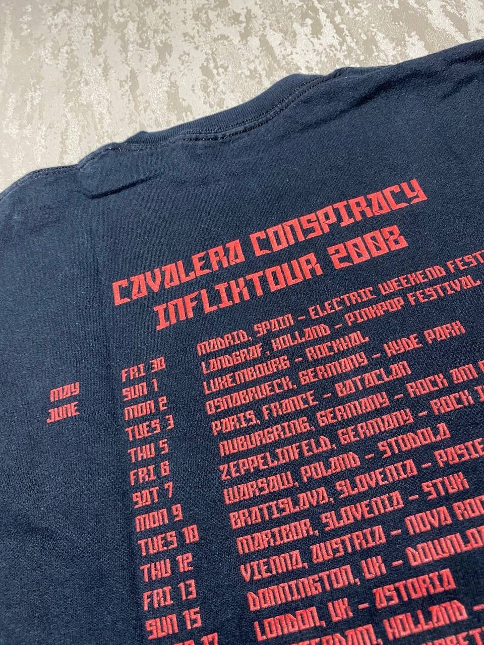 Band Tees × Vintage Vintage 2008 Cavalera Conspiracy Tour T-Shirt Size US M / EU 48-50 / 2 - 13 Thumbnail