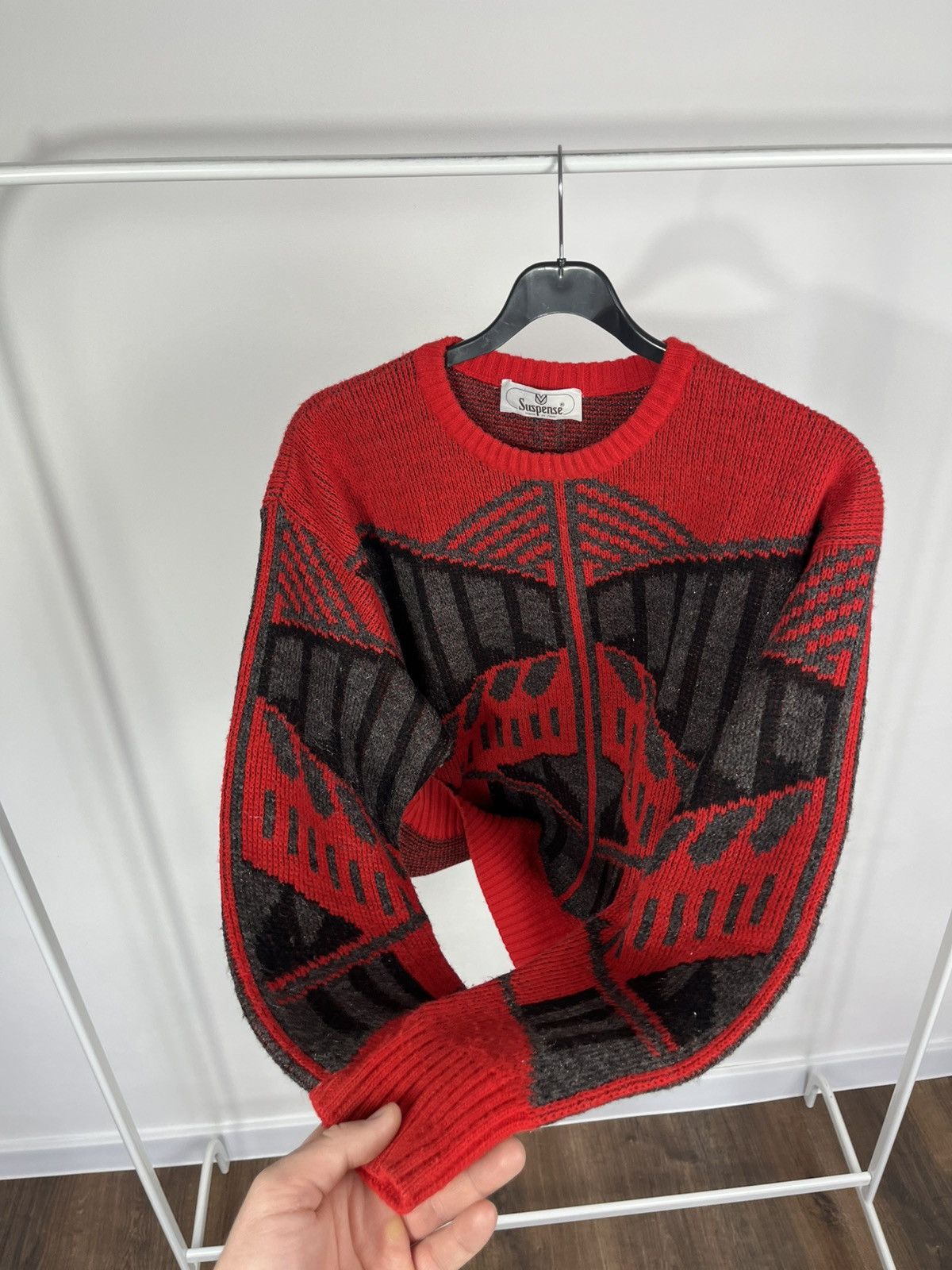 Other Vintage Wool Sweater Size 50 Suspense Made in Italy Size US M / EU 48-50 / 2 - 9 Thumbnail