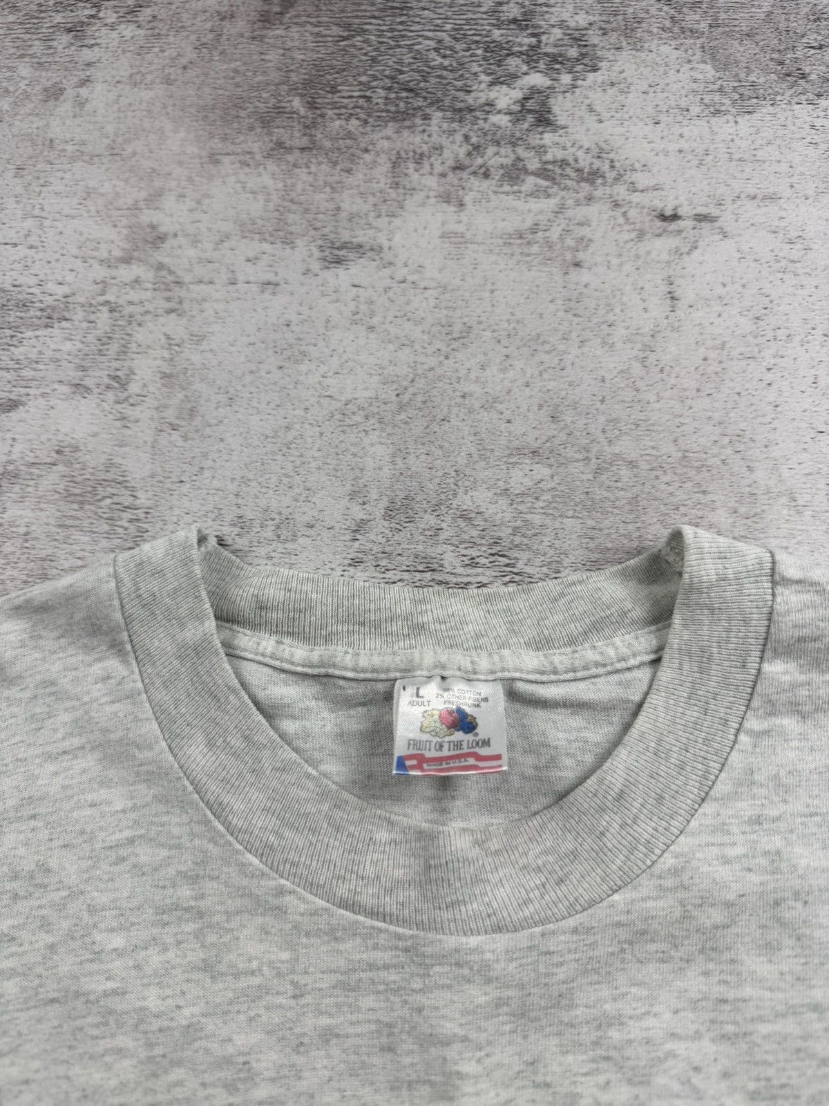 Other Vintage Kiss My Bass 90s Humor Crazy Gray Fisherman Merch Jersey T Shirt Tee Size US L / EU 52-54 / 3 - 9 Thumbnail