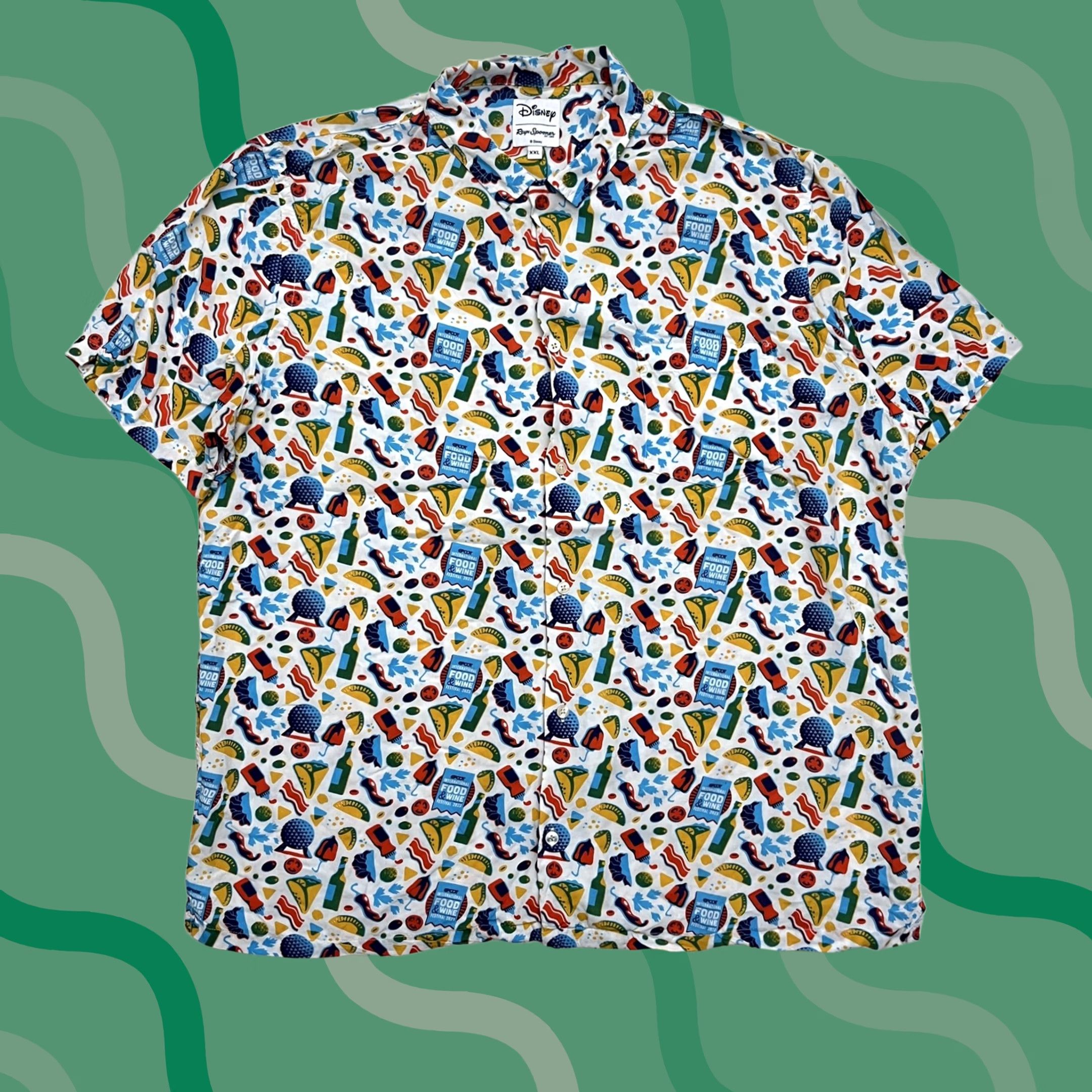 Reyn Spooner Disney Reyn Spooner Shirt Mens 2XL Epcot Food Wine Festival 2023 Button Up Size US XXL / EU 58 / 5 - 1 Thumbnail