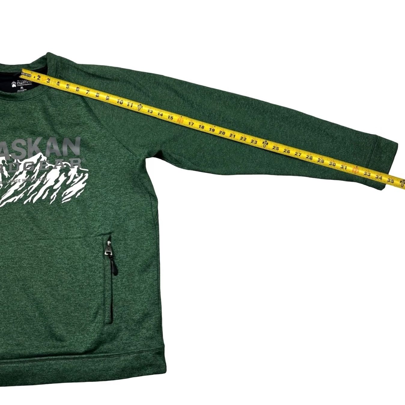 Vintage Duluth Men's Alaskan Hardgear Performance Pullover Sweatshirt Green XL Size US XL / EU 56 / 4 - 6 Thumbnail