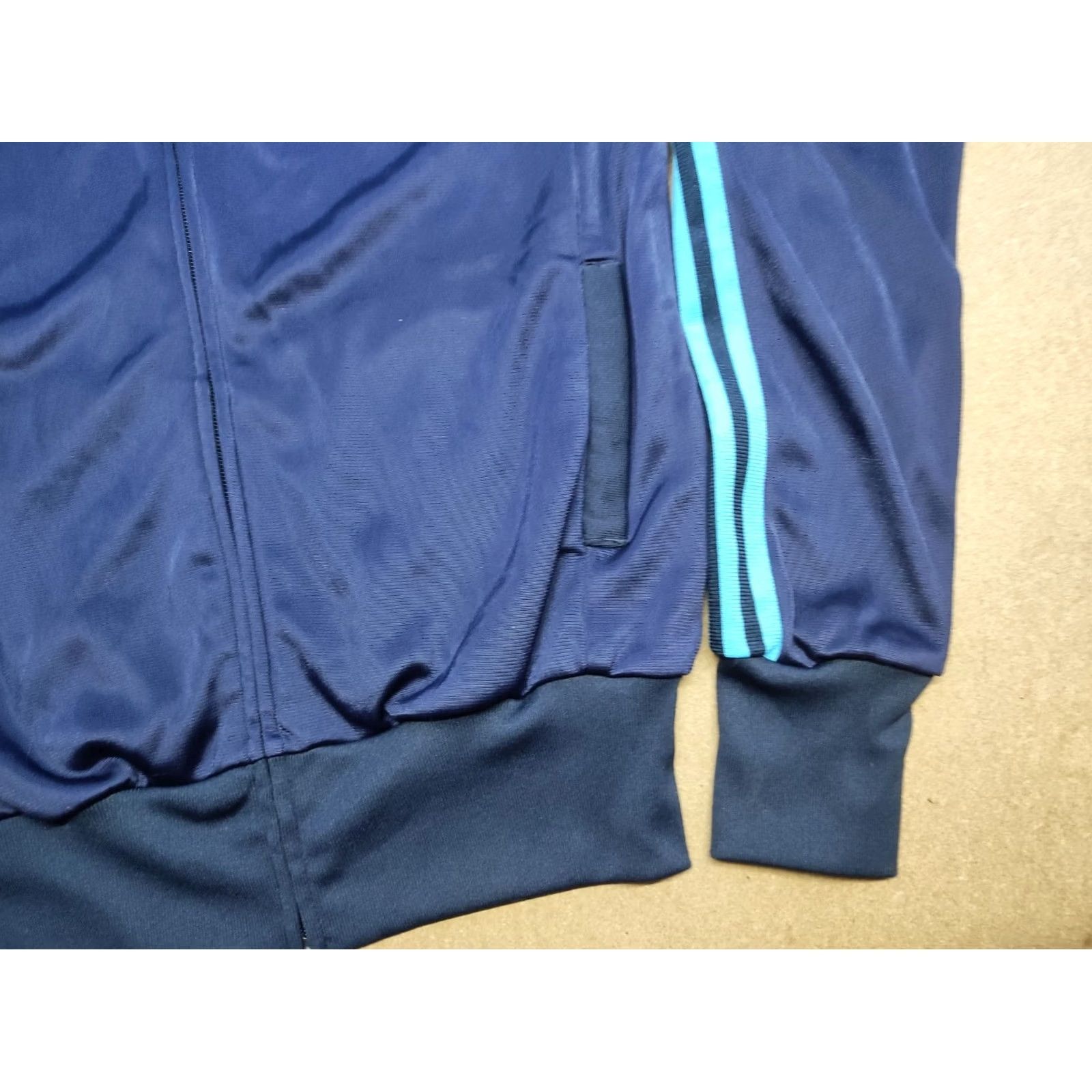 Adidas Adidas Jacket Womens Size 38 Blue Full Zip Vintage Track Jacket Trefoil Superstar Size XS / US 0-2 / IT 36-38 - 5 Thumbnail
