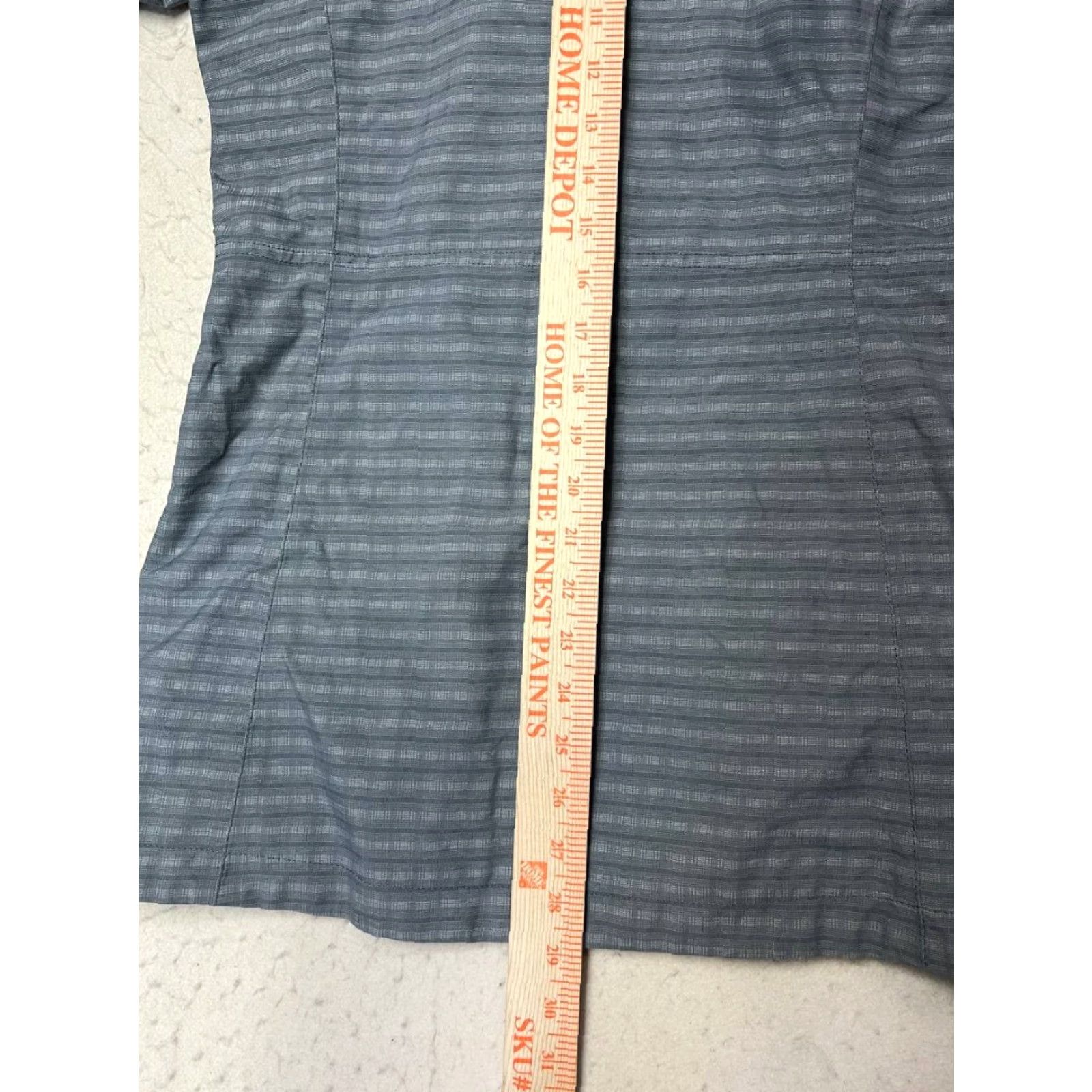 Marmot Marmot Jacket Shirt Women's Small Gray Waterproof Striped Zip Coat Full Zip Raincoat Spring Casual Travel Size S / US 4 / IT 40 - 4 Thumbnail