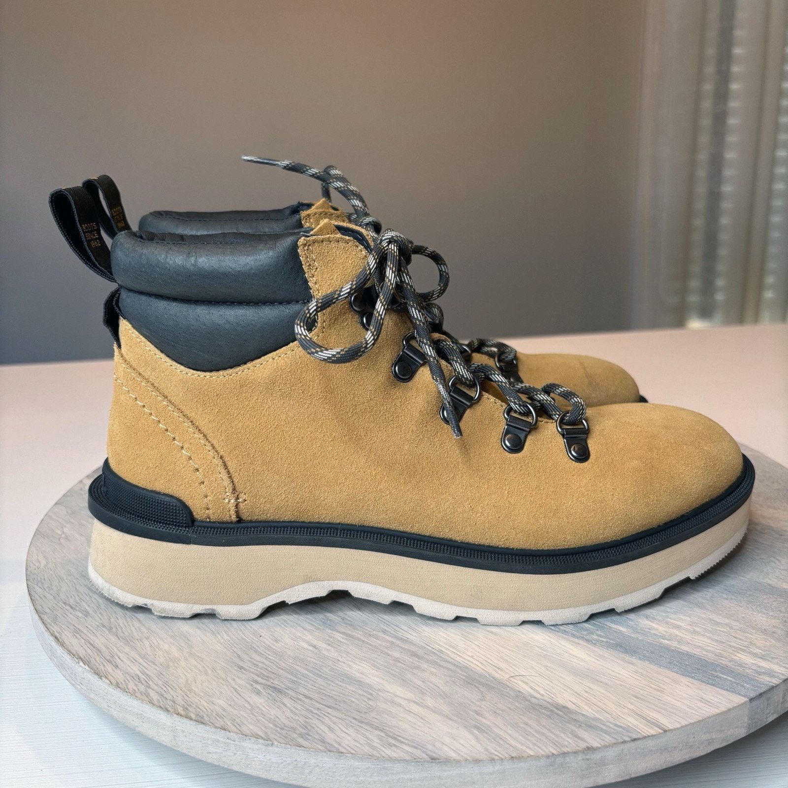 SOREL Sorel Women's Hi-Line Hiker Suede Ankle Boots Geo Size 9.5 Size US 9.5 / IT 39.5 - 5 Thumbnail