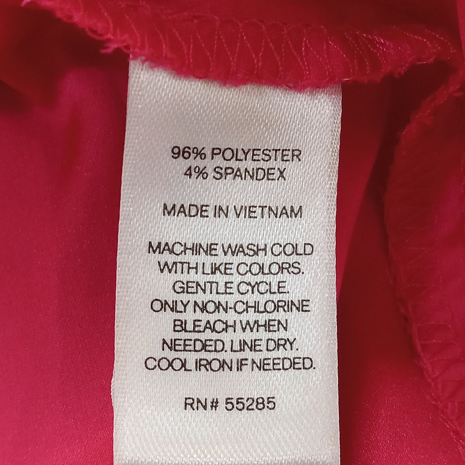 Express Express Top XS Womens Blouse Pink Pullover Polyester Spandex Size XS / US 0-2 / IT 36-38 - 5 Thumbnail