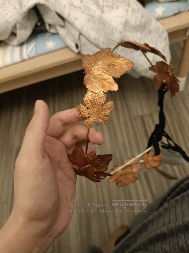Ann Demeulemeester Ann Demeulemeester Leaf Floral Headband Size ONE SIZE - 5 Thumbnail
