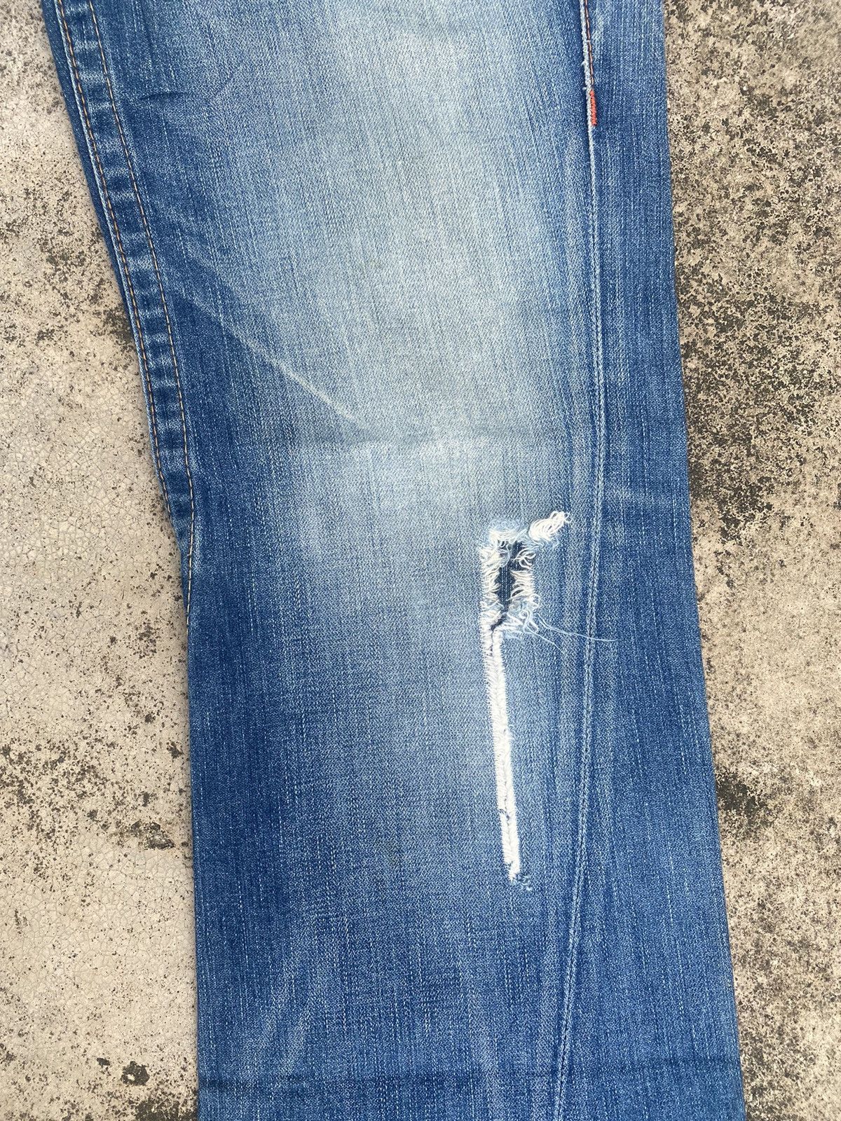 If Six Was Nine × Japanese Brand × True Religion Flare Jeans True Religion Distressed Bootcut Size US 33 - 6 Thumbnail