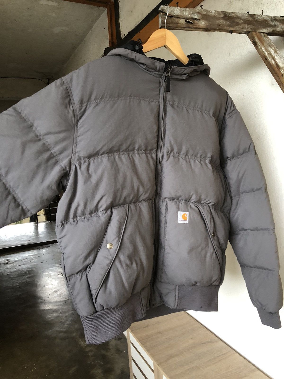 Carhartt Rare❗️Carhartt Puffer Winter Jacket Wt Hoodie Size US M / EU 48-50 / 2 - 8 Thumbnail