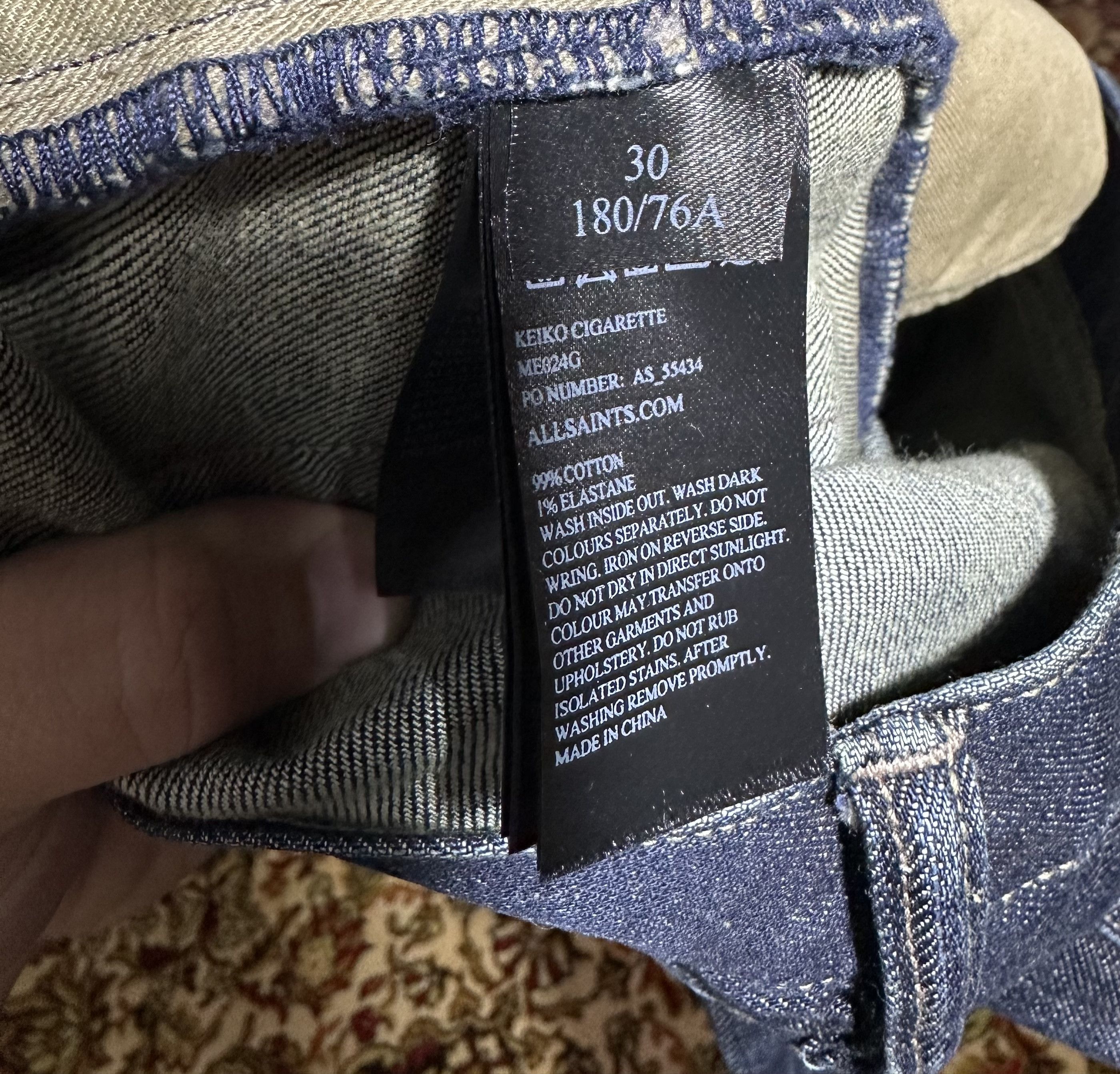 Allsaints Jeans Men Allsaints Size US 32 / EU 48 - 6 Thumbnail