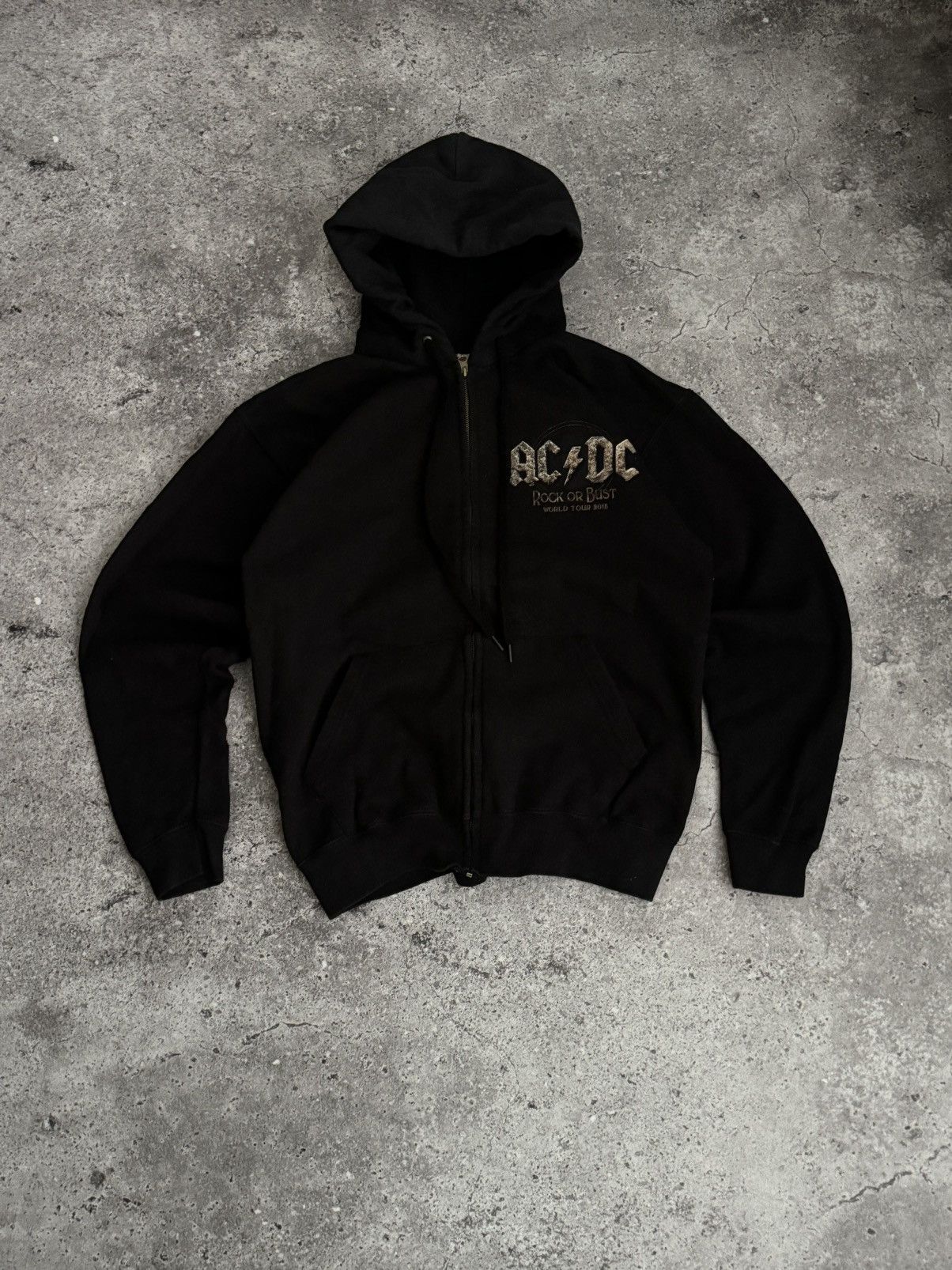 AC/DC × Band Tees Vintage Ac/Dc 2015 zip hoodie Size US S / EU 44-46 / 1 - 4 Thumbnail