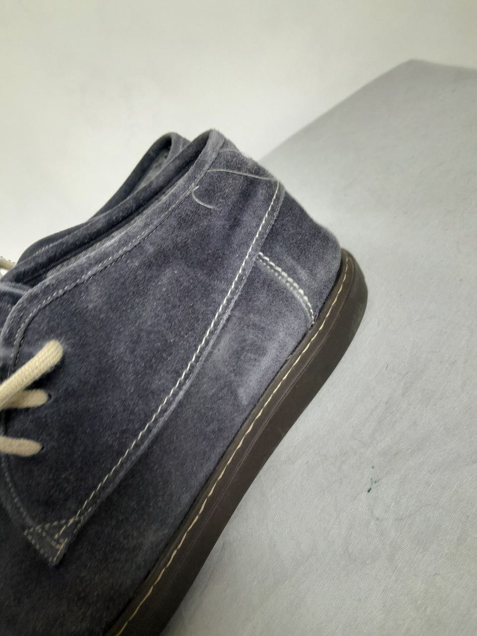 Corneliani Corneliani ID Blue Suede Desert Boots Made in Italy Size US 10.5 / EU 43-44 - 3 Thumbnail