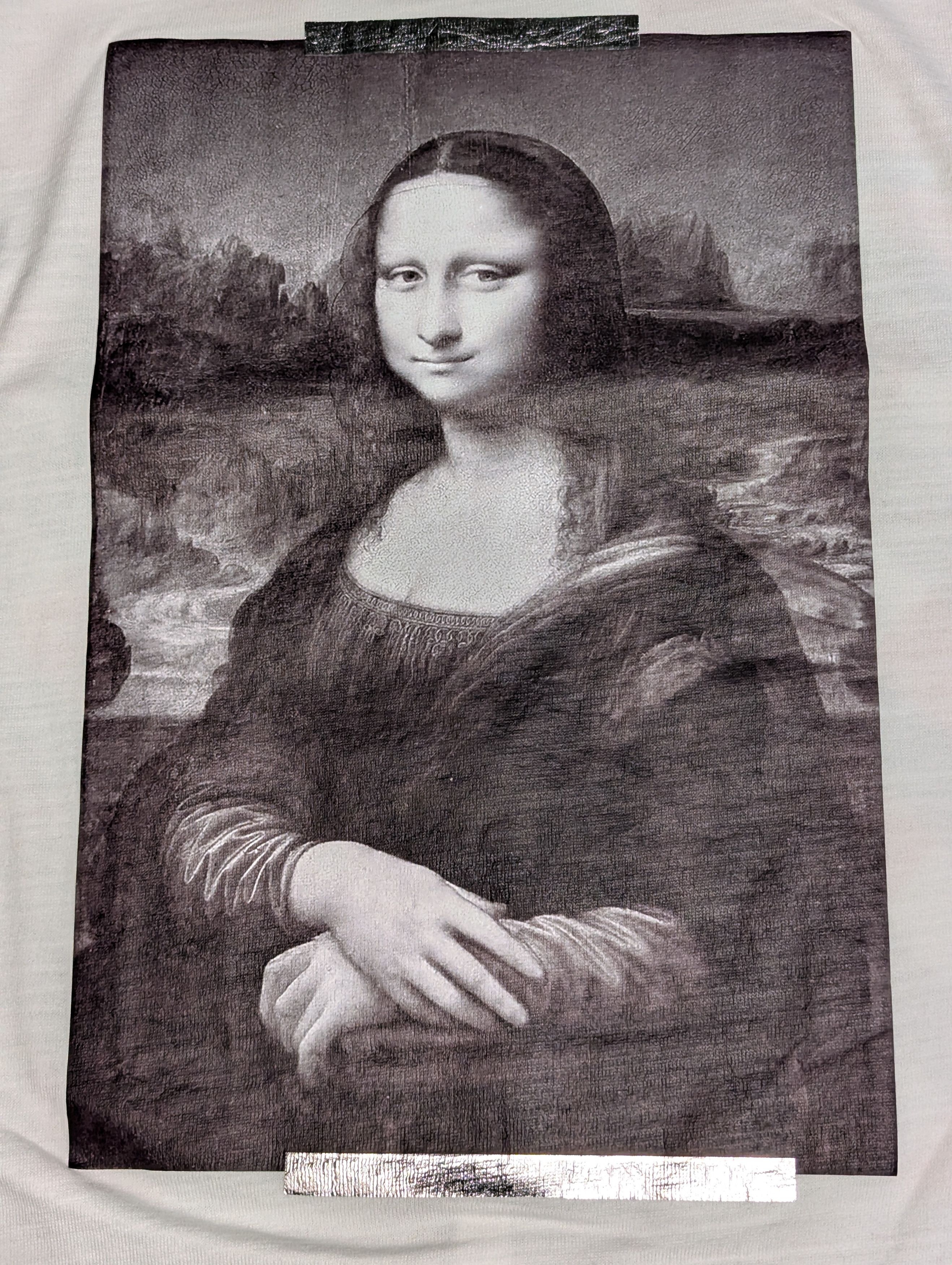 Off-White Virgil Abloh MCA Figures of Speech OFF-WHITE Mona Lisa Tee Size US XL / EU 56 / 4 - 3 Thumbnail