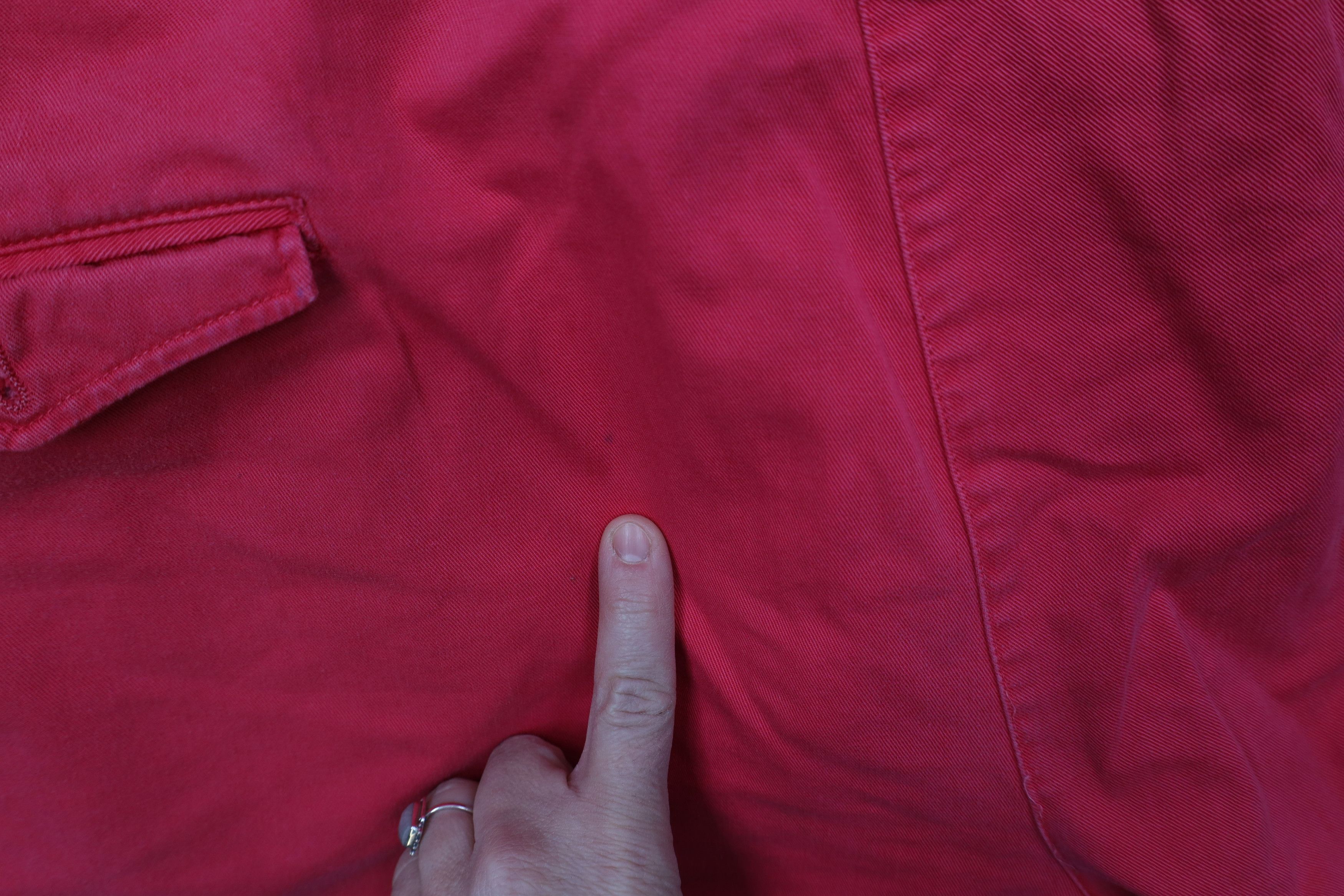 Vintage Vintage 90s Streetwear Above Knee Chino Shorts Pink Cotton Size US 38 / EU 54 - 11 Thumbnail