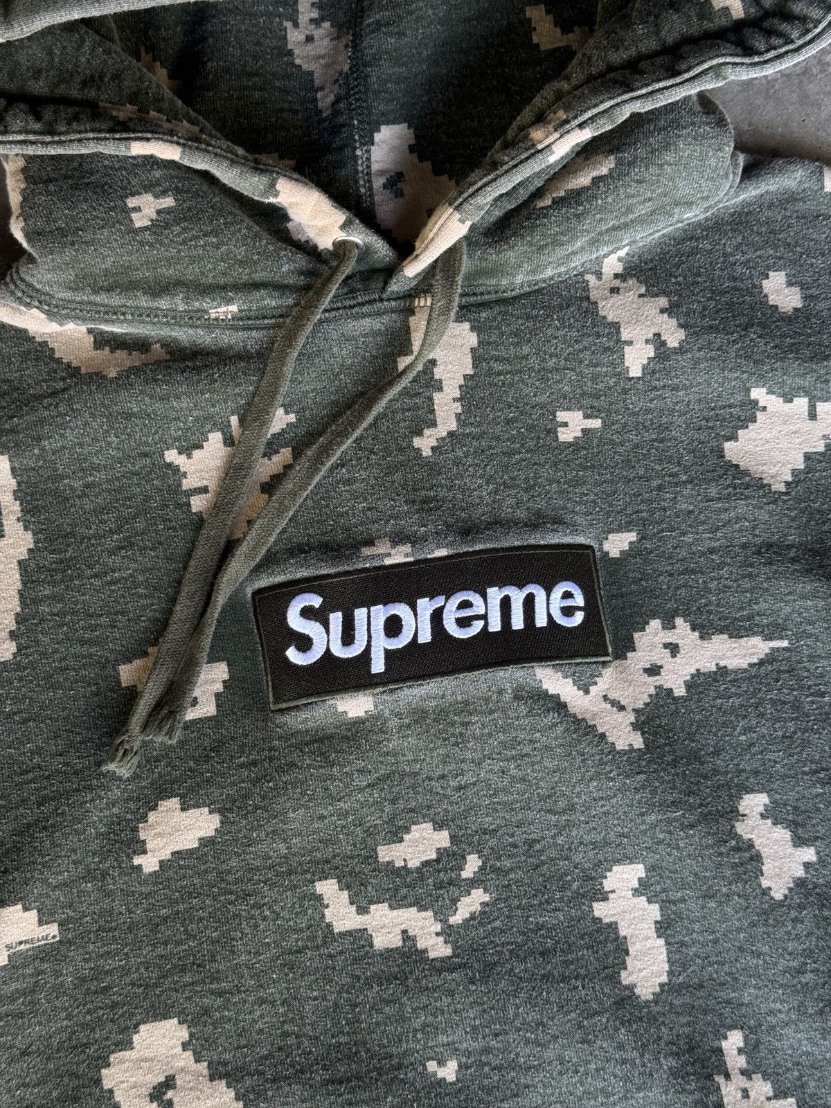Supreme FW21 Supreme Box Logo Hooded Sweatshirt Olive Russian Camo Size US M / EU 48-50 / 2 - 3 Thumbnail