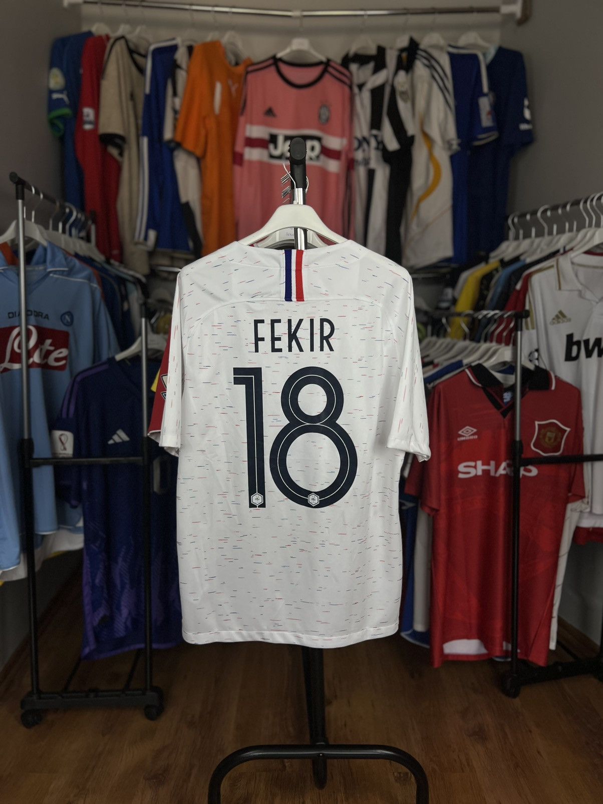 Nike Soccer Jersey Nike France 2018/19 Fekir #18 Size US S / EU 44-46 / 1 - 1 Thumbnail