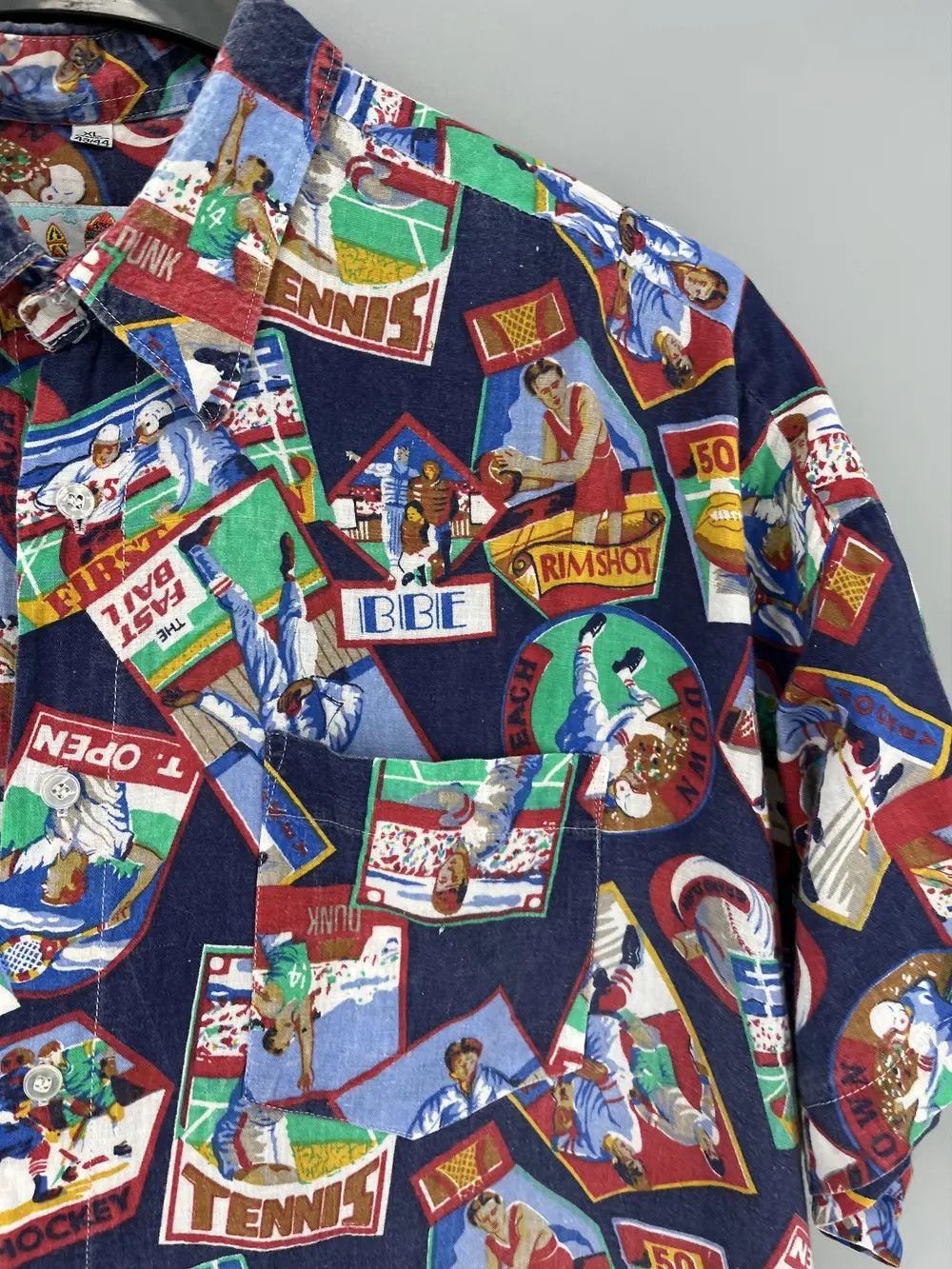 Vintage Vintage Crazy Hawaiian Shirt Beach Surfing Rare Size US XL / EU 56 / 4 - 8 Thumbnail