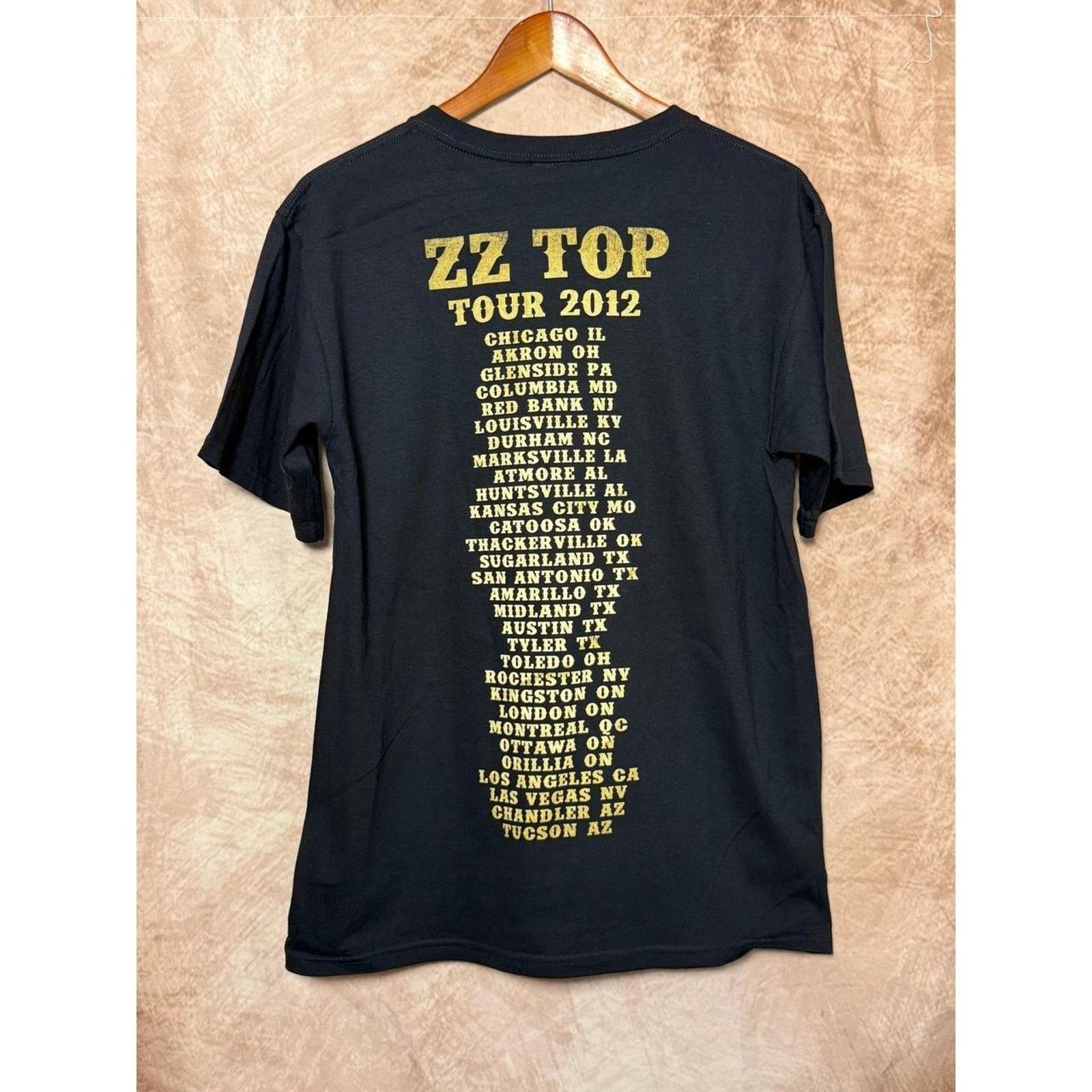 Other ZZ Top 2012 Tour Eldorado Bar Tee Size M NWT Size US M / EU 48-50 / 2 - 4 Thumbnail