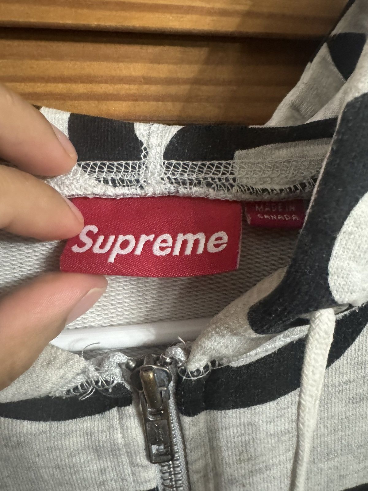 Supreme Supreme illegal business controls America hoodie Size US L / EU 52-54 / 3 - 3 Thumbnail