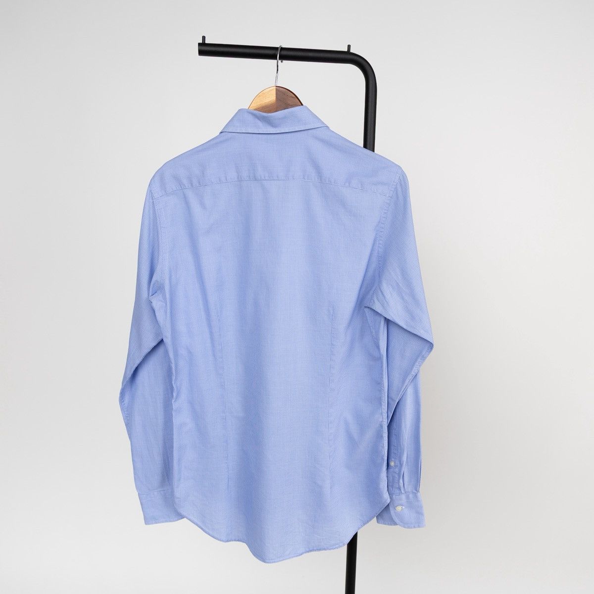 Other Mastai Ferretti Mens Blue Dress Shirt Button Up Long Sleeve Size US M / EU 48-50 / 2 - 2 Thumbnail